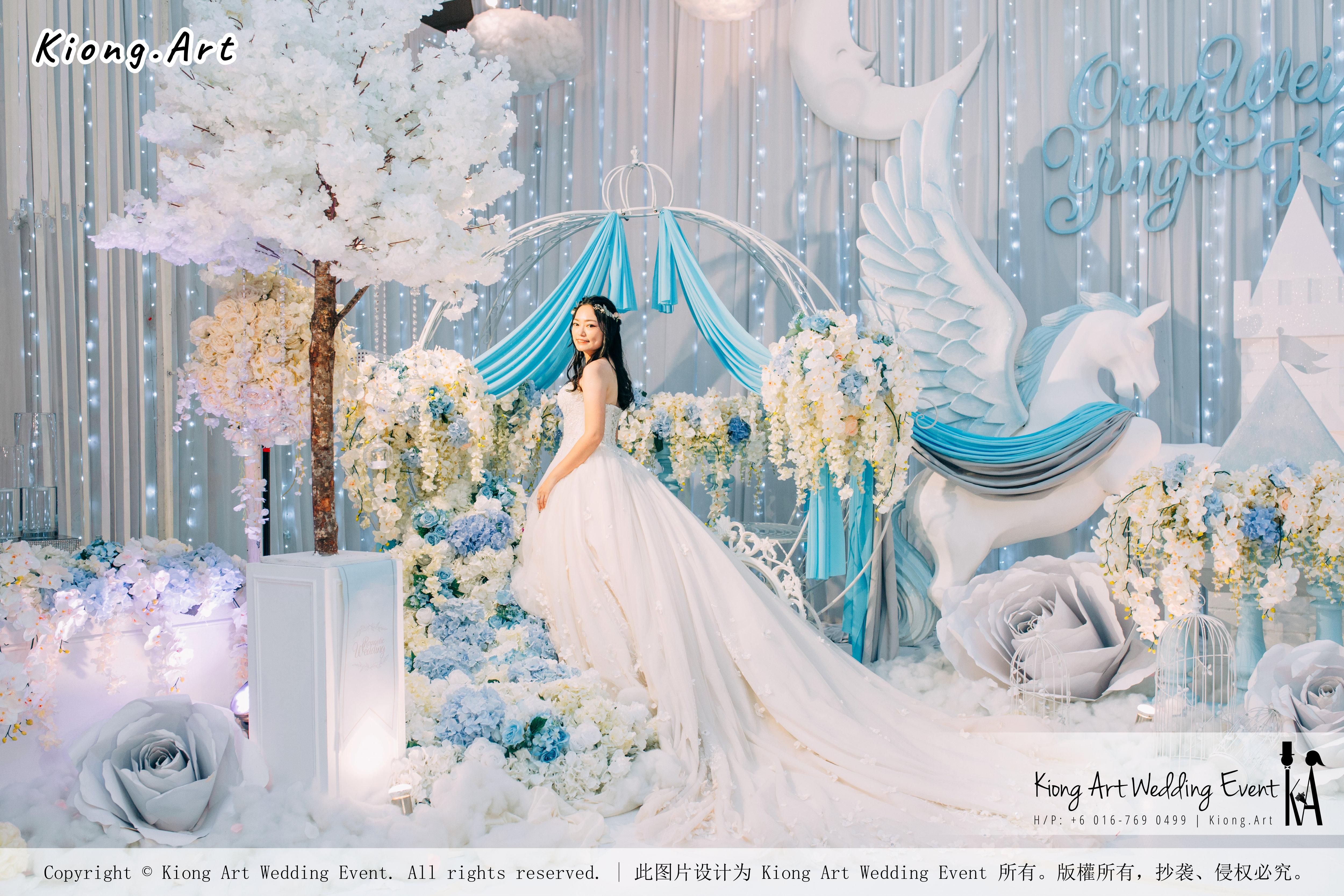 Kiong Art Wedding Event Kuala Lumpur Malaysia Wedding Decoration One-stop Wedding Planning Wedding Theme Fantasy Castle In The Snow Grand Sea View Restaurant A06-A01-42