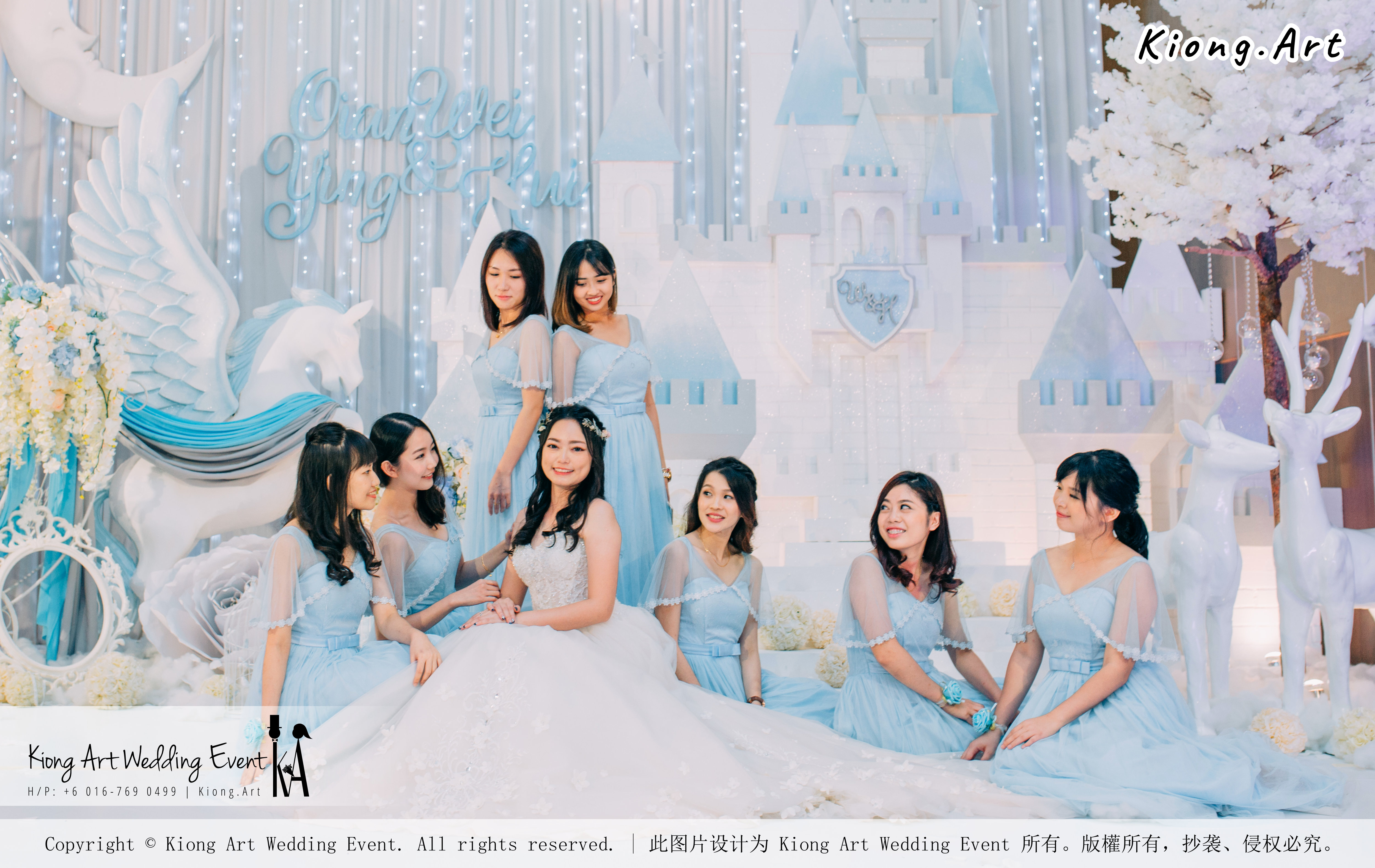 Kiong Art Wedding Event Kuala Lumpur Malaysia Wedding Decoration One-stop Wedding Planning Wedding Theme Fantasy Castle In The Snow Grand Sea View Restaurant A06-A01-45
