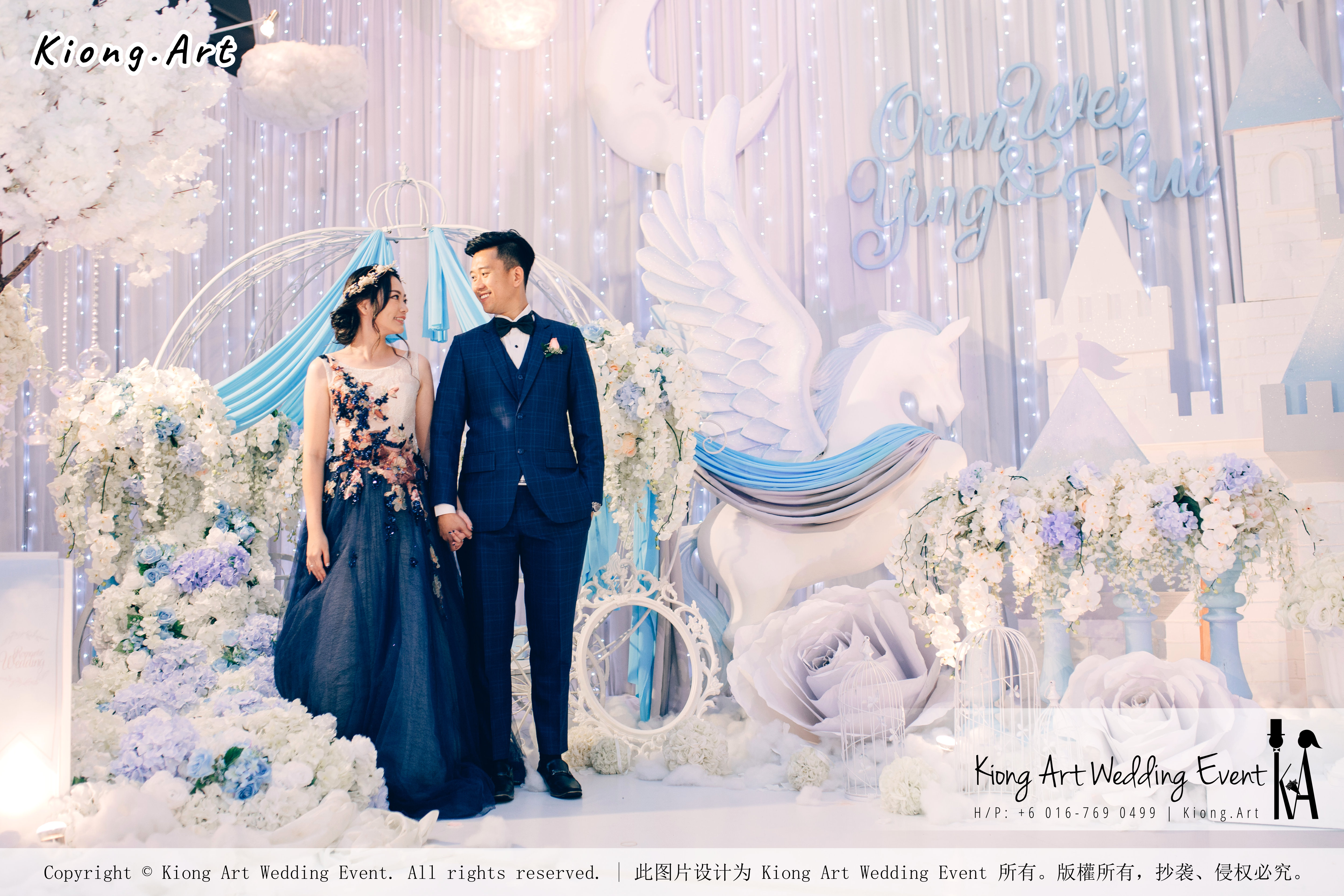 Kiong Art Wedding Event Kuala Lumpur Malaysia Wedding Decoration One-stop Wedding Planning Wedding Theme Fantasy Castle In The Snow Grand Sea View Restaurant A06-A01-49
