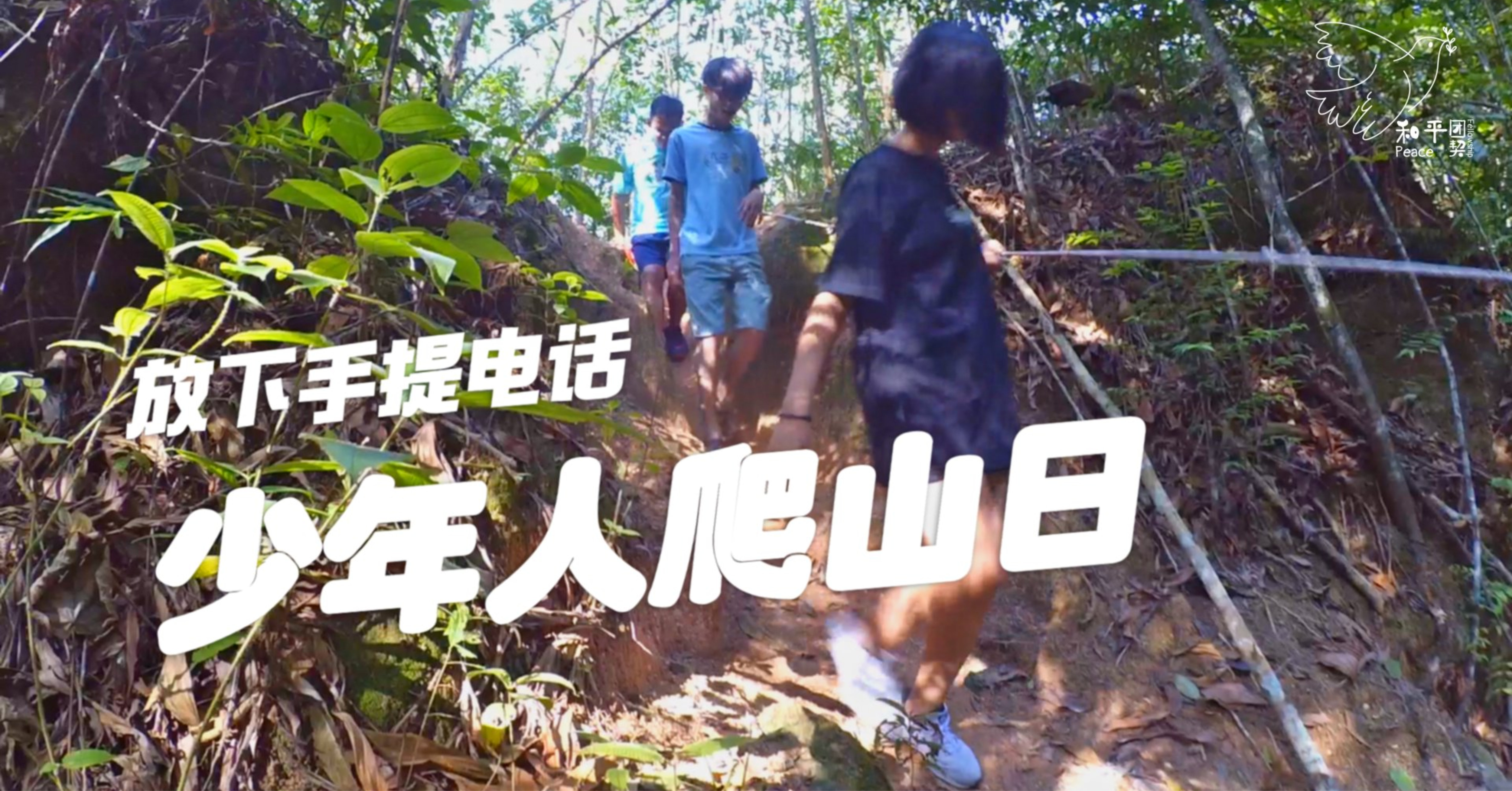 和平团契 少年人 爬山日