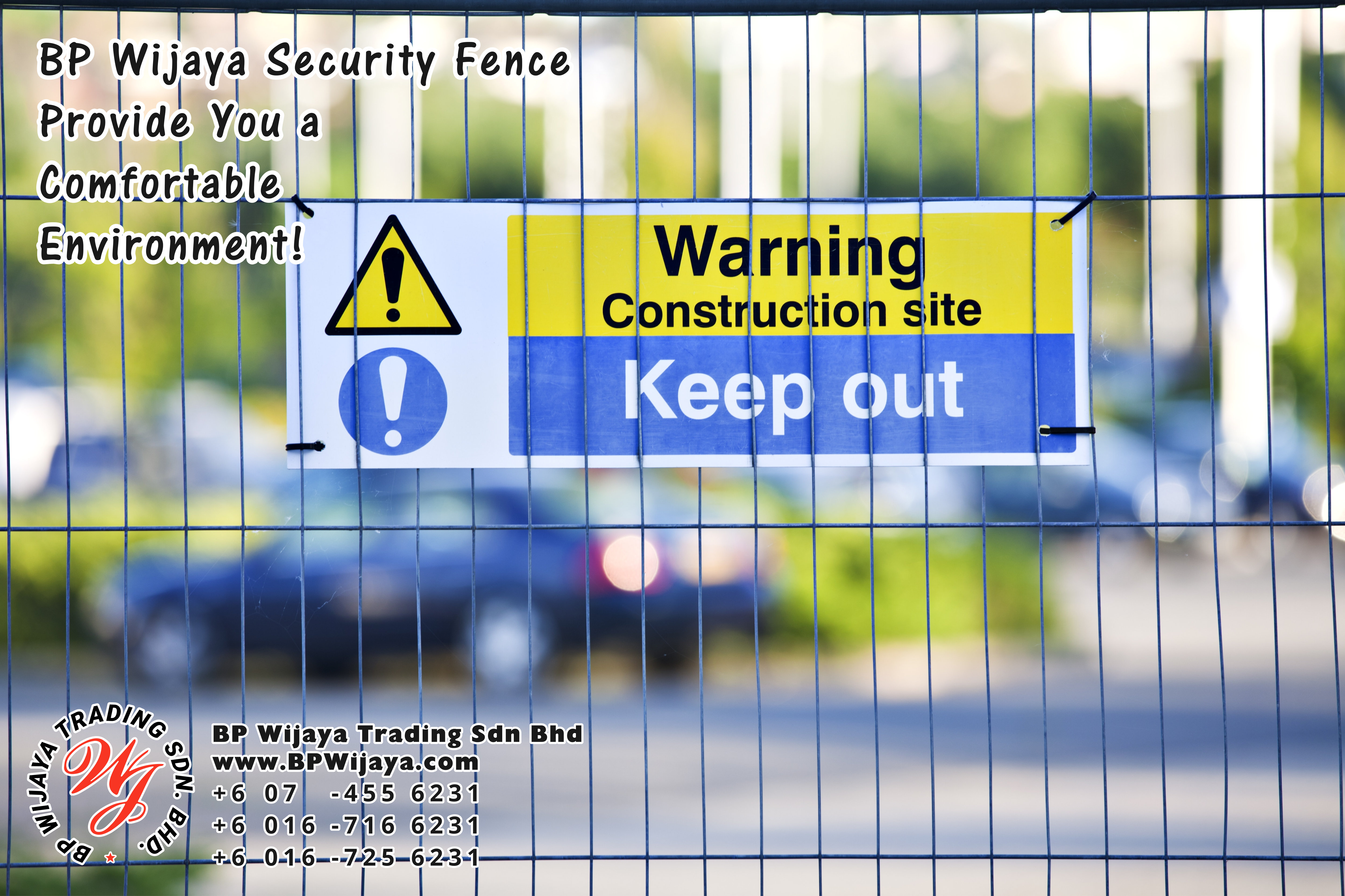 BP Wijaya Trading Sdn Bhd Malaysia Pahang Kuantan Temerloh Mentakab Manufacturer of Safety Fences Building Materials for Housing Construction Site Industial Security Fencing Factory A01-13