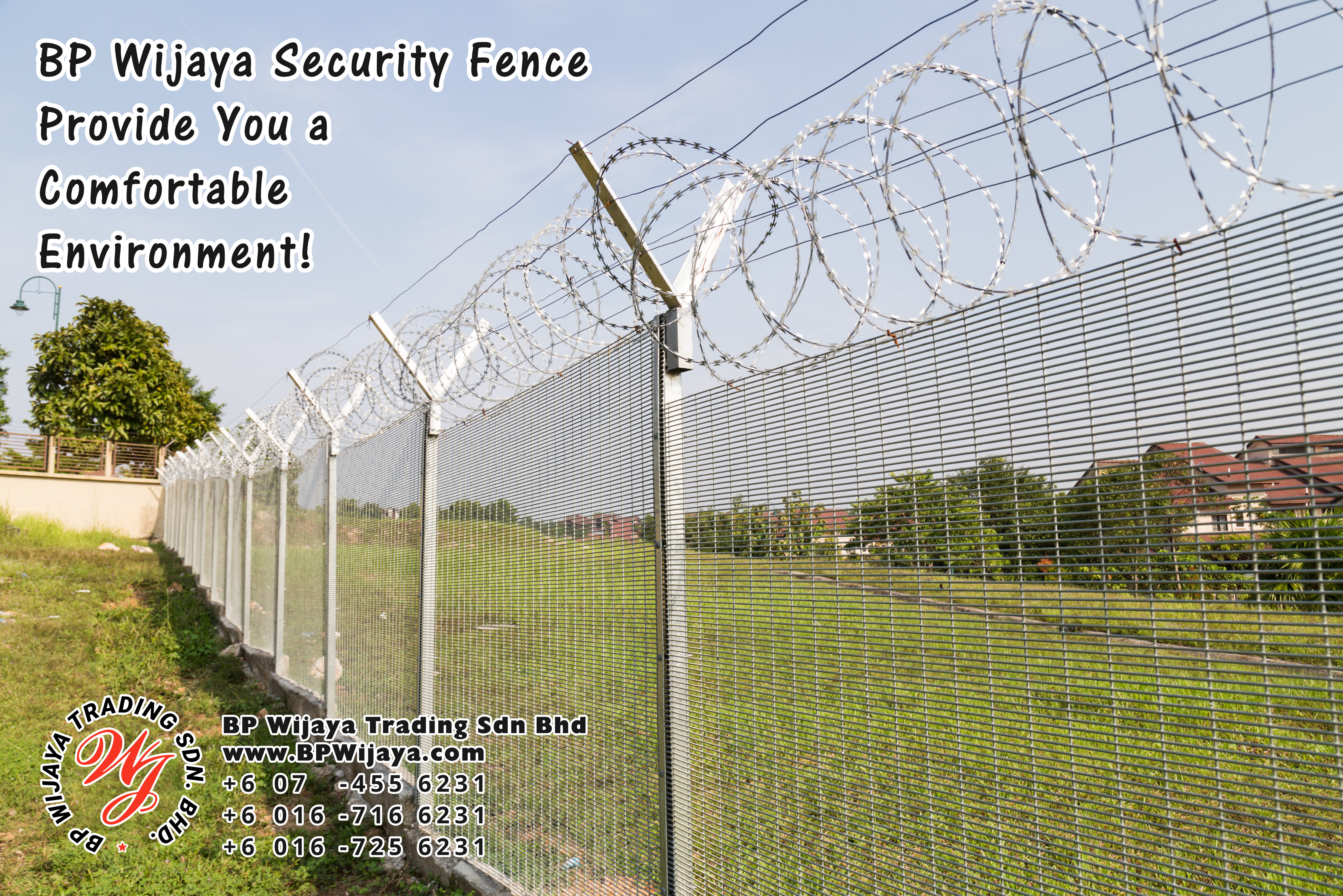 BP Wijaya Trading Sdn Bhd Malaysia Pahang Kuantan Temerloh Mentakab Manufacturer of Safety Fences Building Materials for Housing Construction Site Industial Security Fencing Factory A01-16