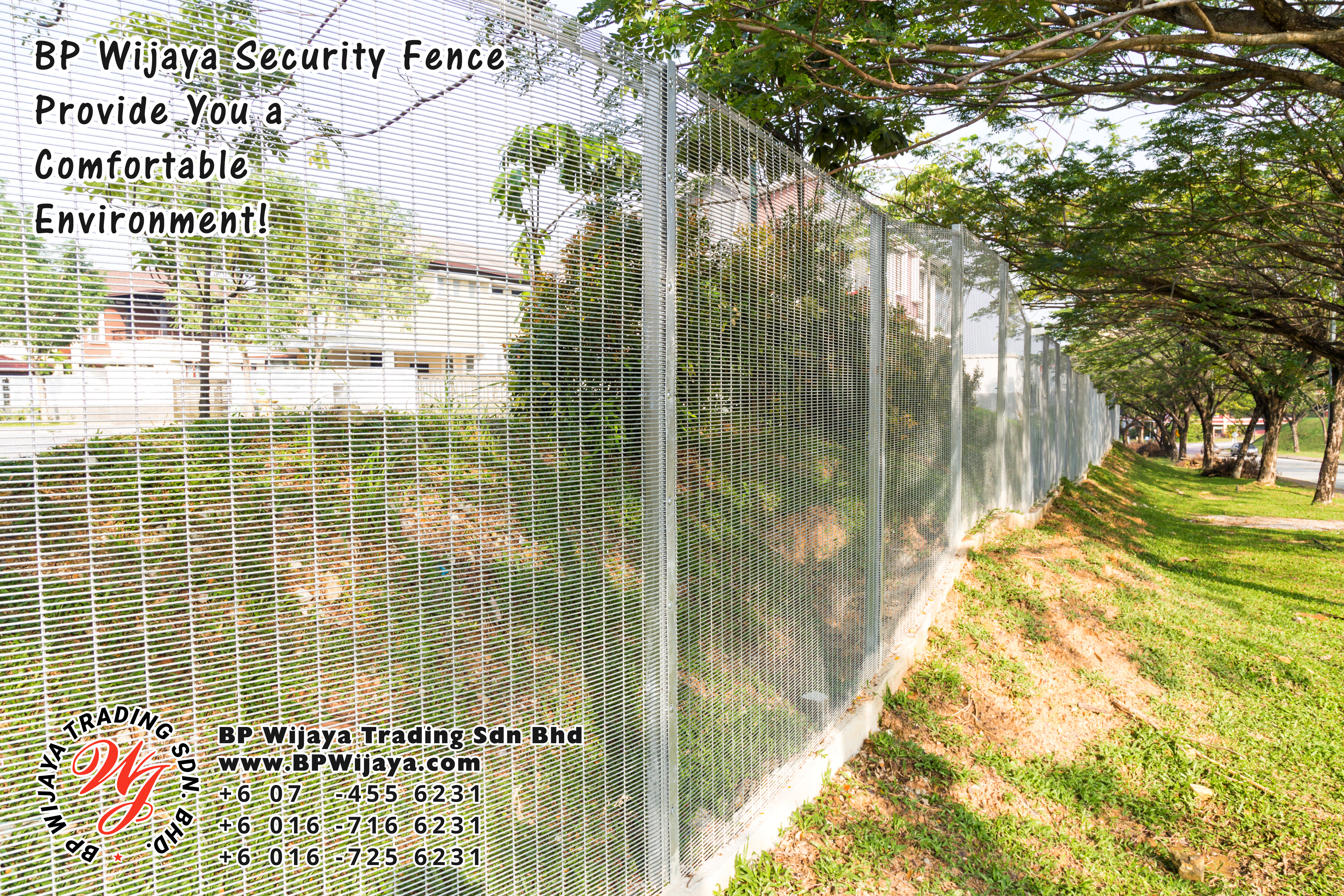 BP Wijaya Trading Sdn Bhd Malaysia Pahang Kuantan Temerloh Mentakab Manufacturer of Safety Fences Building Materials for Housing Construction Site Industial Security Fencing Factory A01-29