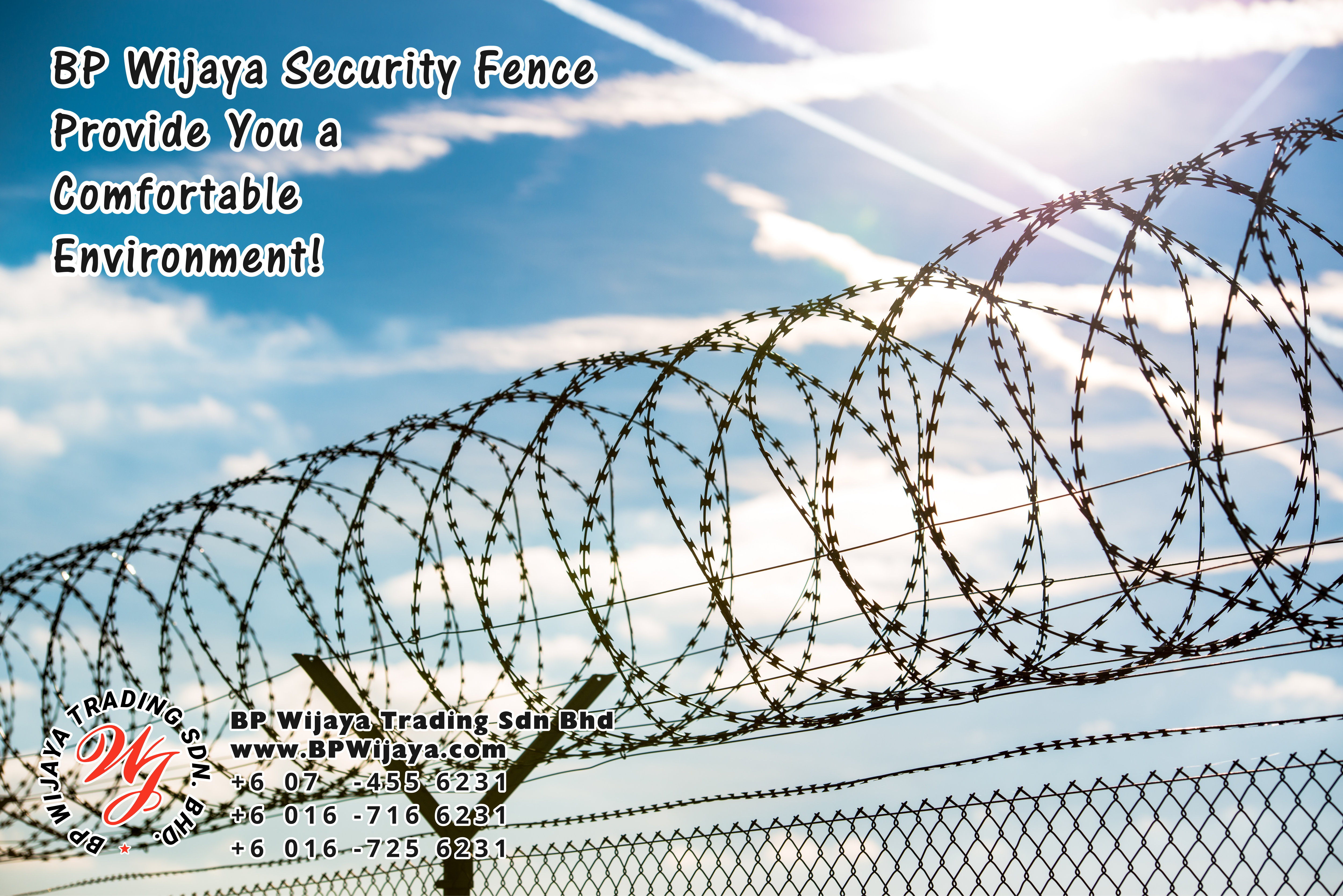 BP Wijaya Trading Sdn Bhd Malaysia Pahang Kuantan Temerloh Mentakab Manufacturer of Safety Fences Building Materials for Housing Construction Site Industial Security Fencing Factory A01-04