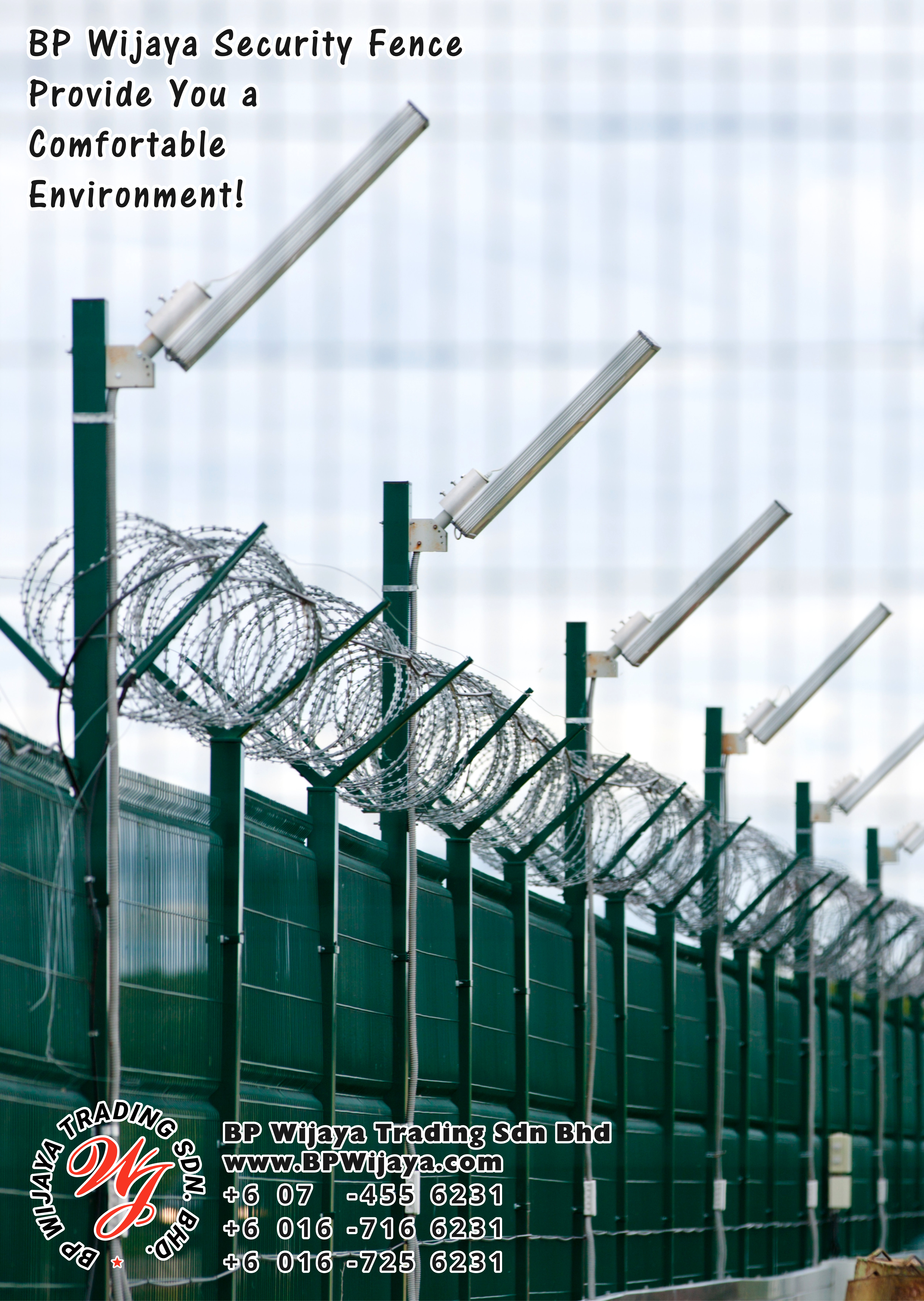 BP Wijaya Trading Sdn Bhd Malaysia Pahang Kuantan Temerloh Mentakab Manufacturer of Safety Fences Building Materials for Housing Construction Site Industial Security Fencing Factory A01-33