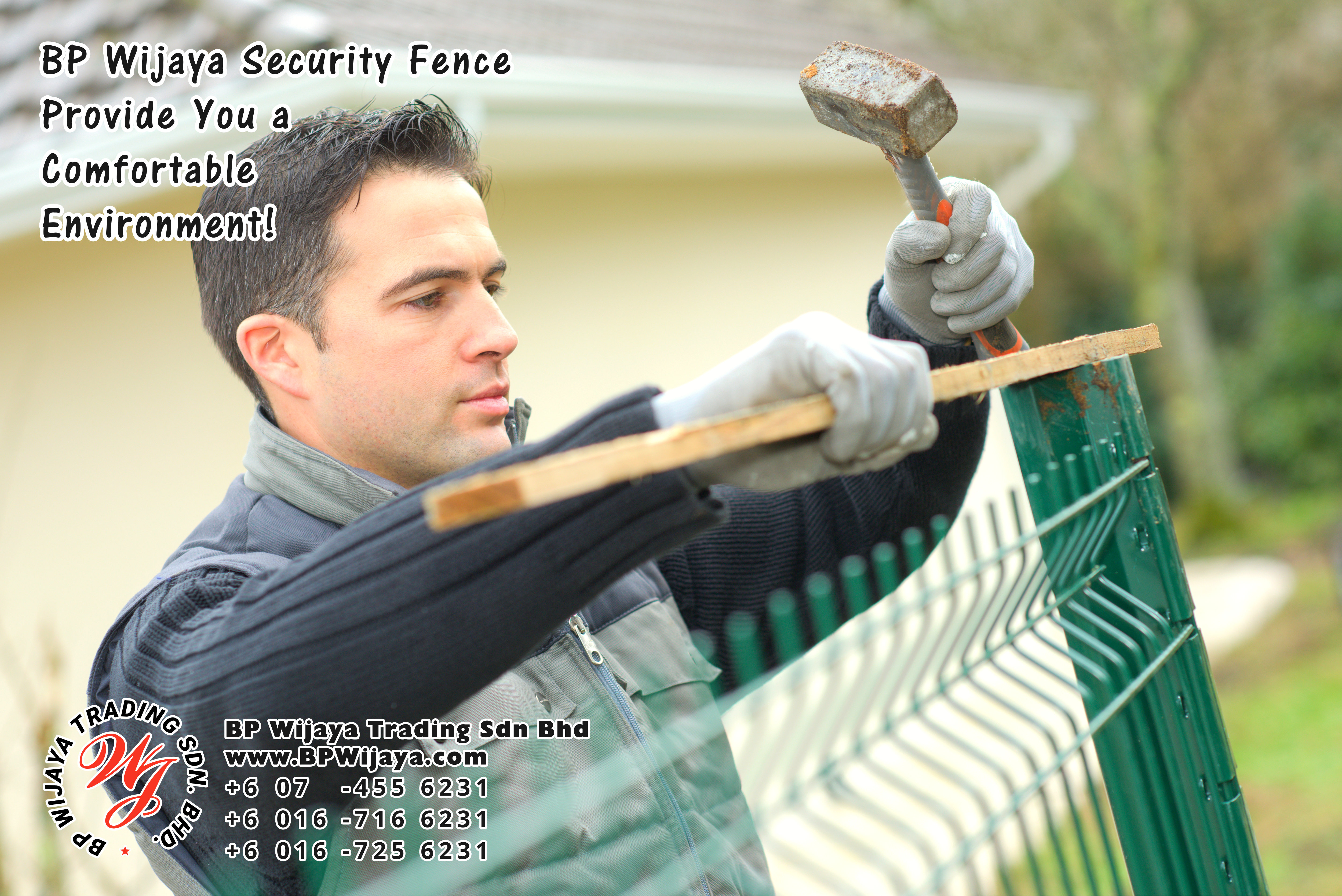 BP Wijaya Trading Sdn Bhd Malaysia Pahang Kuantan Temerloh Mentakab Manufacturer of Safety Fences Building Materials for Housing Construction Site Industial Security Fencing Factory A01-47