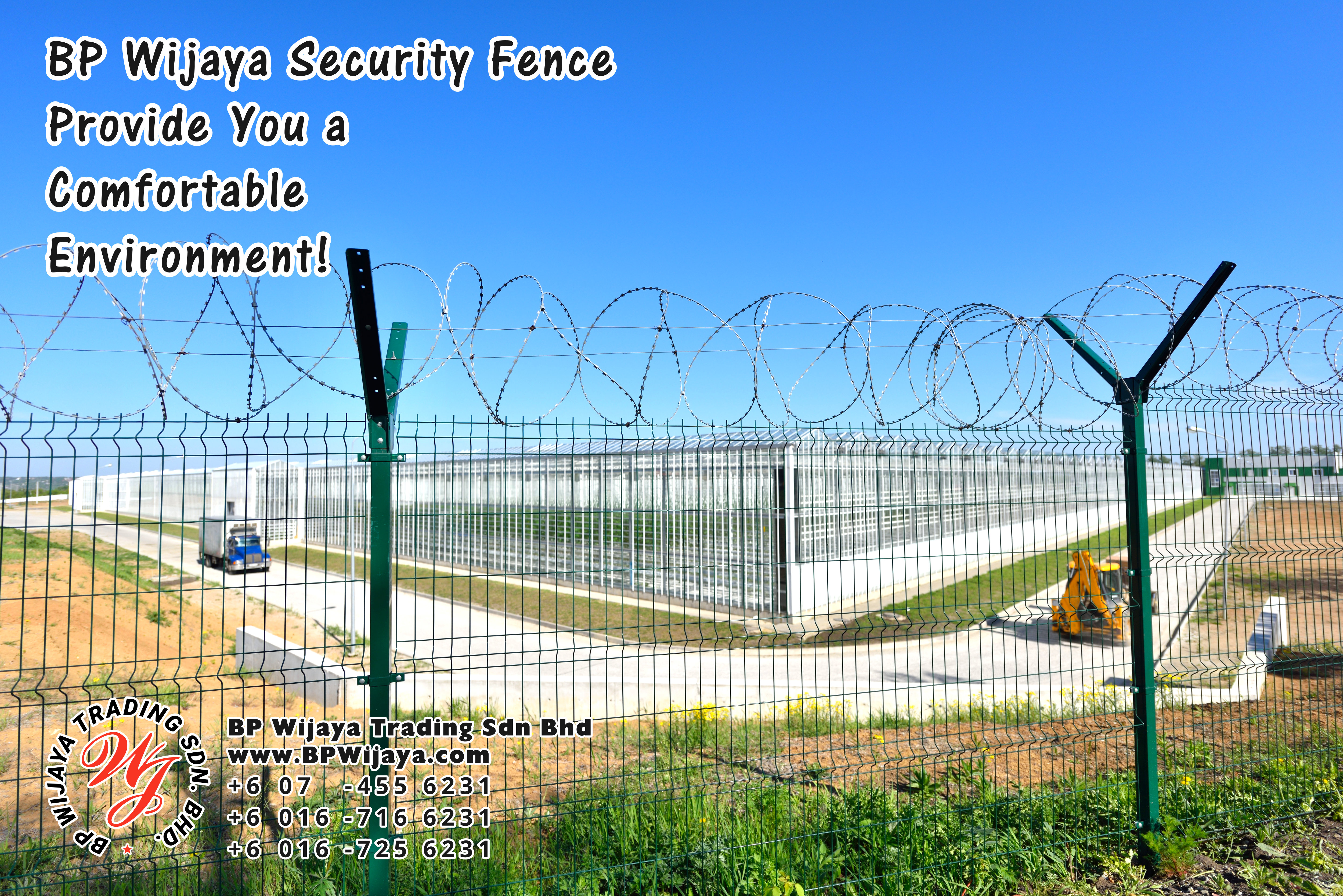 BP Wijaya Trading Sdn Bhd Malaysia Pahang Kuantan Temerloh Mentakab Manufacturer of Safety Fences Building Materials for Housing Construction Site Industial Security Fencing Factory A01-68