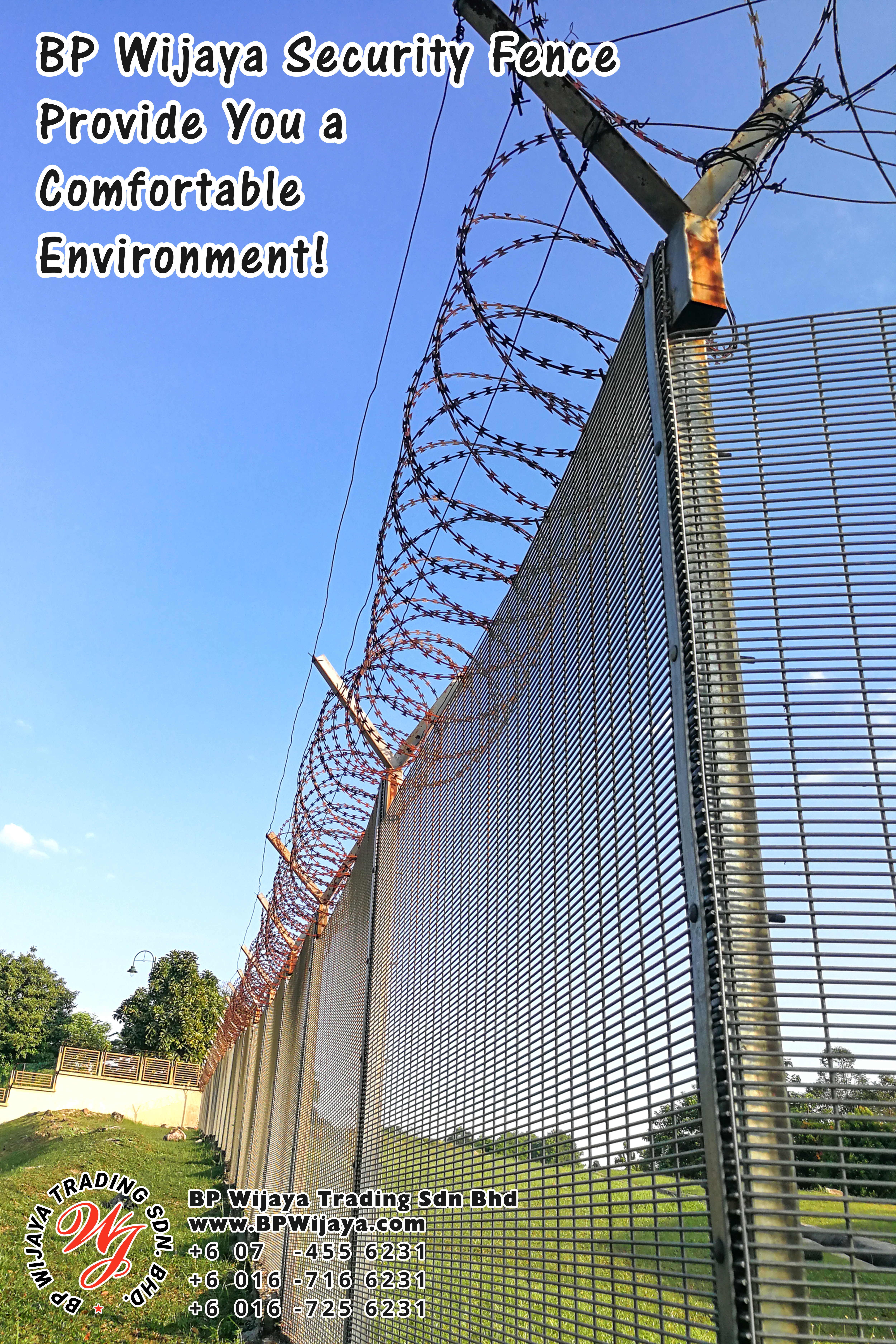 BP Wijaya Trading Sdn Bhd Malaysia Pahang Kuantan Temerloh Mentakab Manufacturer of Safety Fences Building Materials for Housing Construction Site Industial Security Fencing Factory A01-70