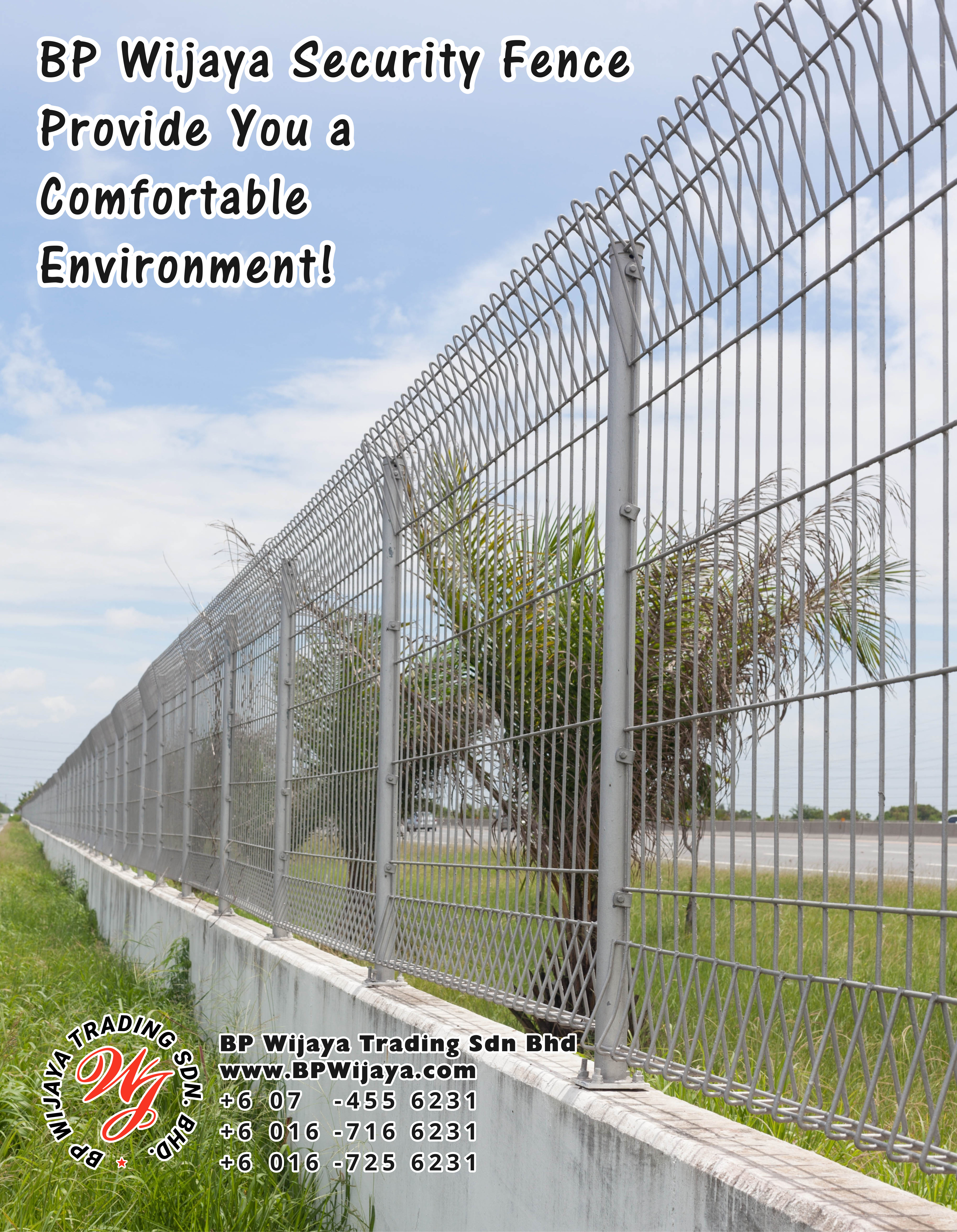 BP Wijaya Trading Sdn Bhd Malaysia Pahang Kuantan Temerloh Mentakab Manufacturer of Safety Fences Building Materials for Housing Construction Site Industial Security Fencing Factory A01-10