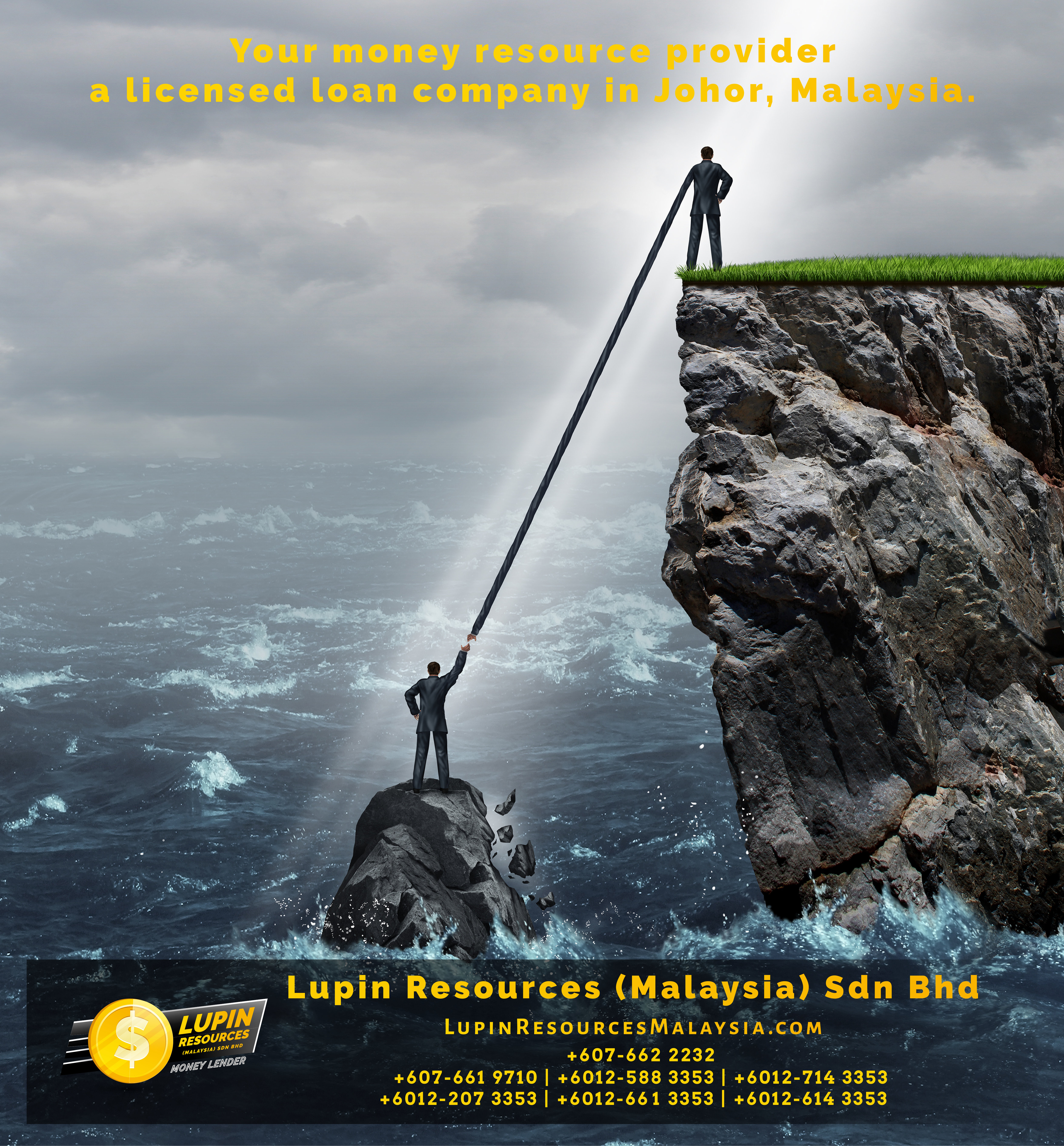 Johor Licensed Loan Company Licensed Money Lender Lupin Resources Malaysia SDN BHD Your money resource provider Kulai Johor Bahru Johor Malaysia Business Loan A01-16