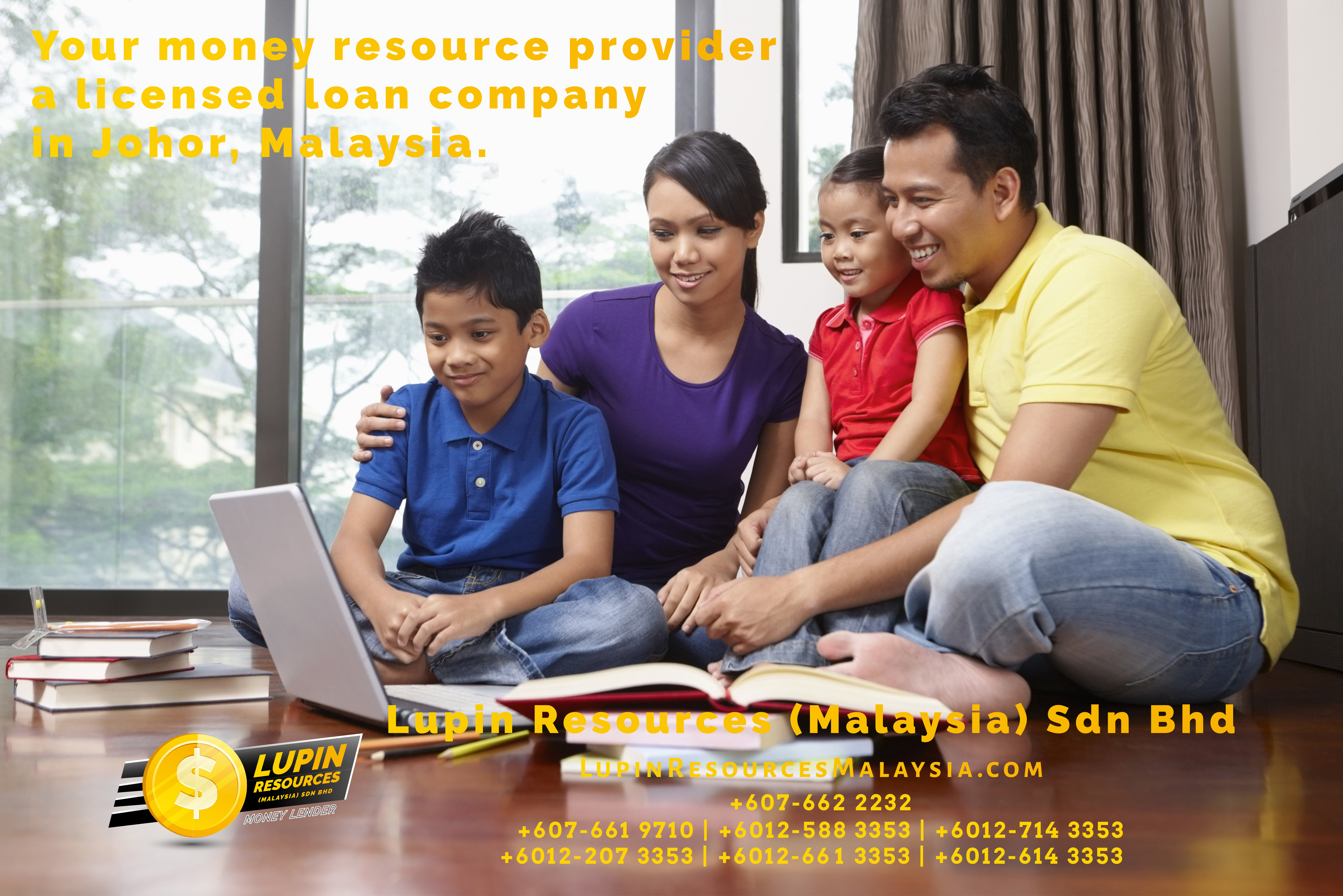 Johor Licensed Loan Company Licensed Money Lender Lupin Resources Malaysia SDN BHD Your money resource provider Kulai Johor Bahru Johor Malaysia Business Loan A01-28