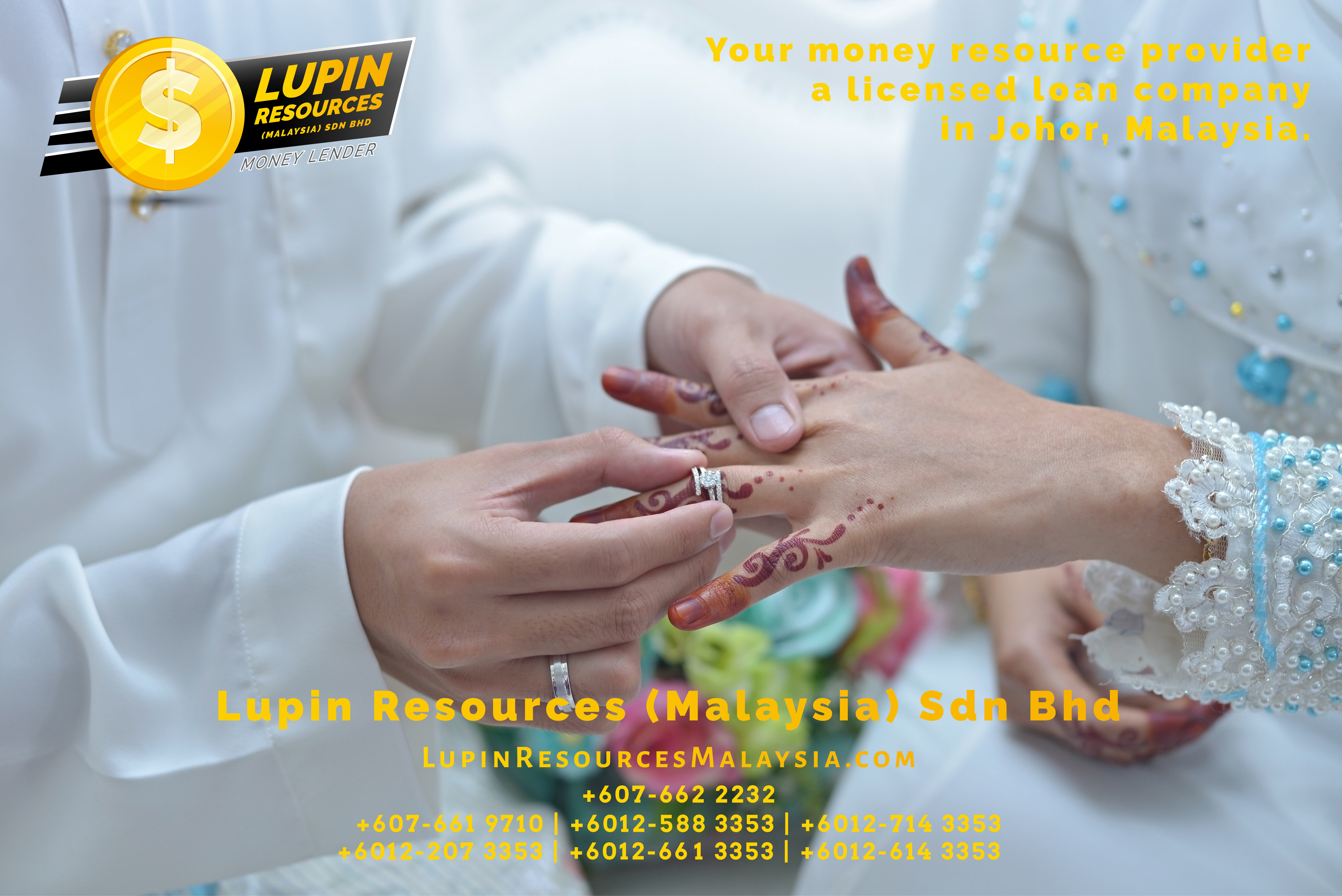 Johor Licensed Loan Company Licensed Money Lender Lupin Resources Malaysia SDN BHD Your money resource provider Kulai Johor Bahru Johor Malaysia Business Loan A01-71