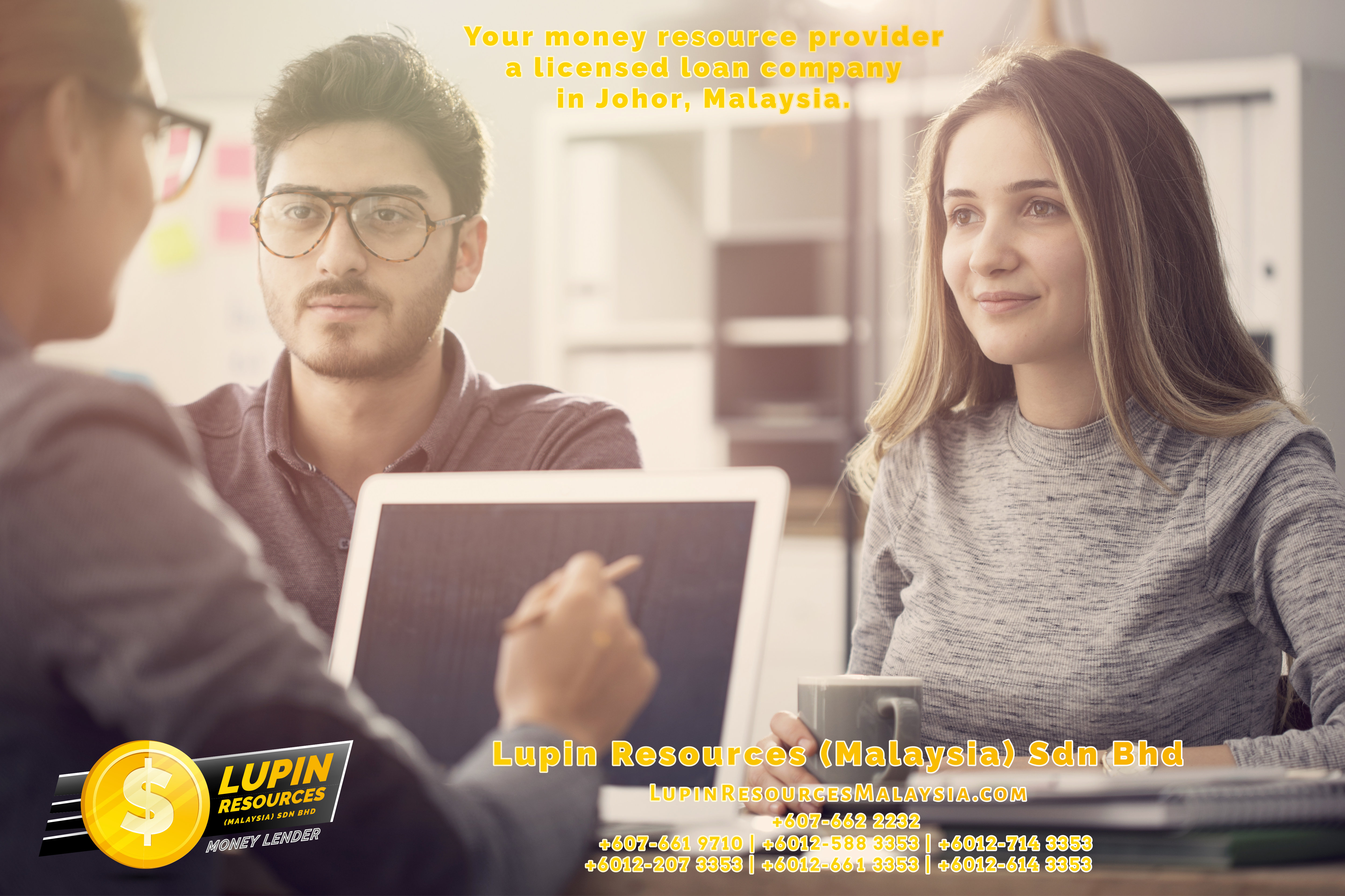 Johor Licensed Loan Company Licensed Money Lender Lupin Resources Malaysia SDN BHD Your money resource provider Kulai Johor Bahru Johor Malaysia Business Loan A01-73