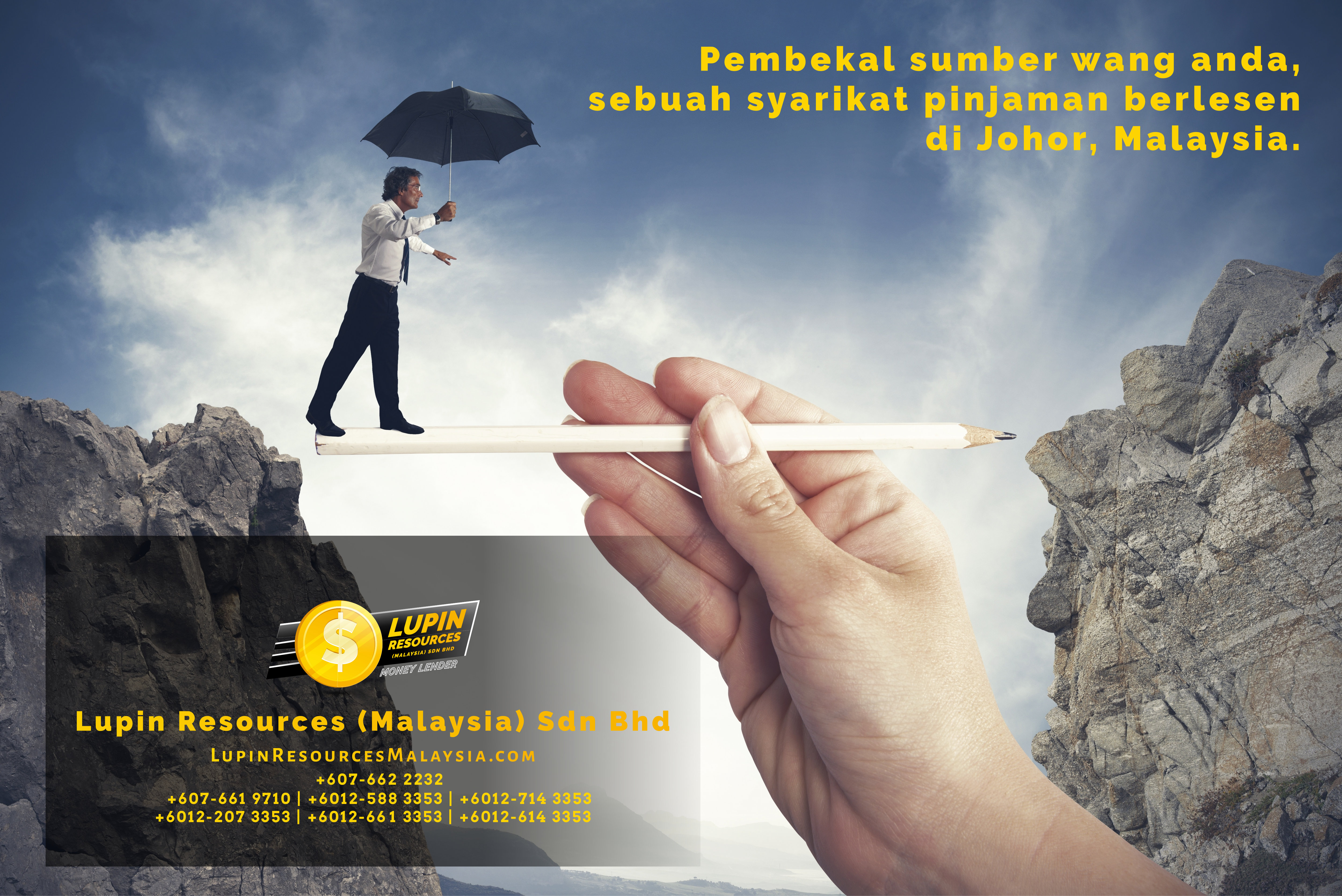 Johor Syarikat Pinjaman Berlesen Lupin Resources Malaysia SDN BHD Pembekal Sumber Wang Anda Kulai Johor Bahru Johor Malaysia Pinjaman Perniagaan Pinjaman Peribadi A01-14