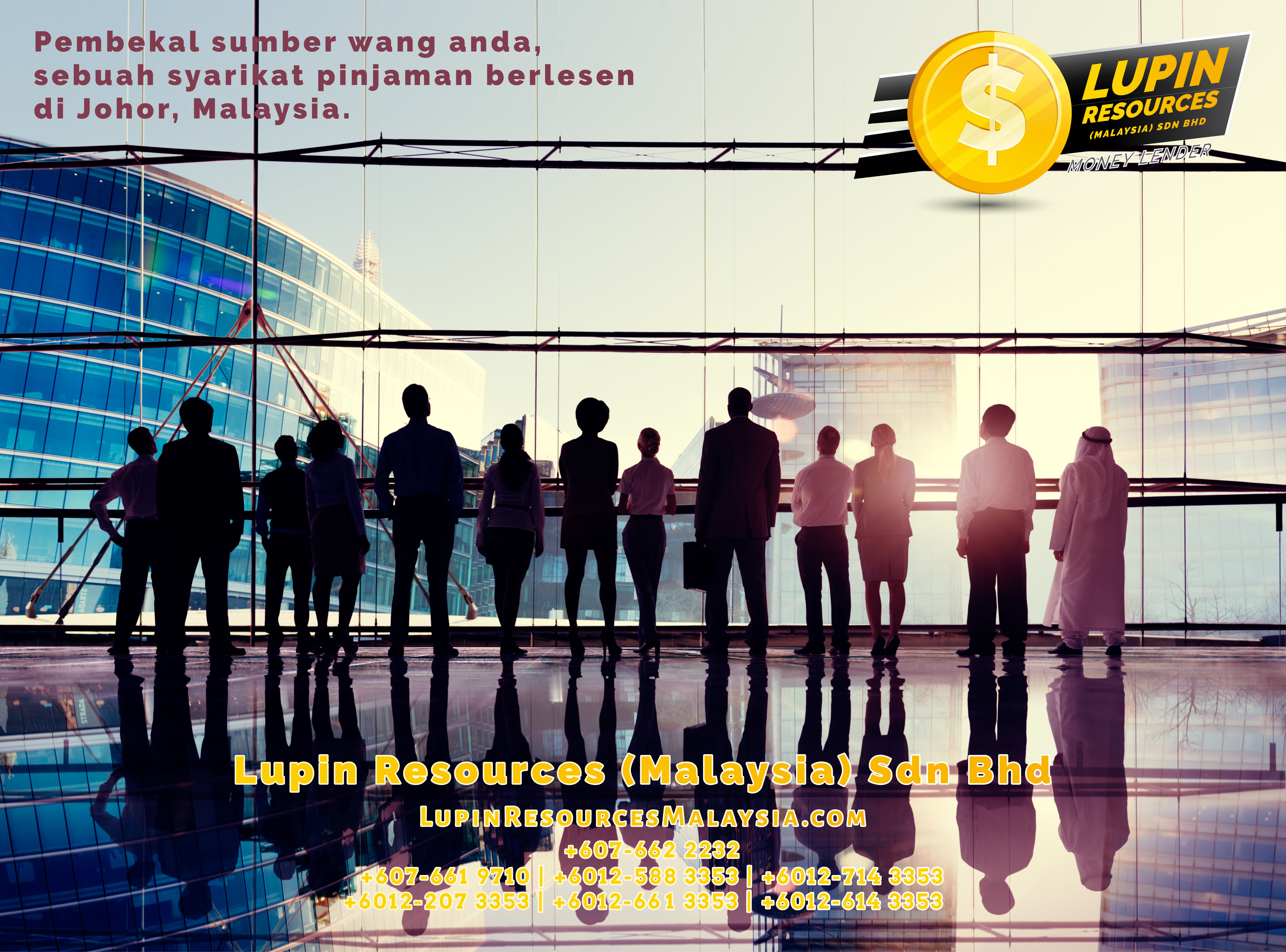 Johor Syarikat Pinjaman Berlesen Lupin Resources Malaysia SDN BHD Pembekal Sumber Wang Anda Kulai Johor Bahru Johor Malaysia Pinjaman Perniagaan Pinjaman Peribadi A01-39