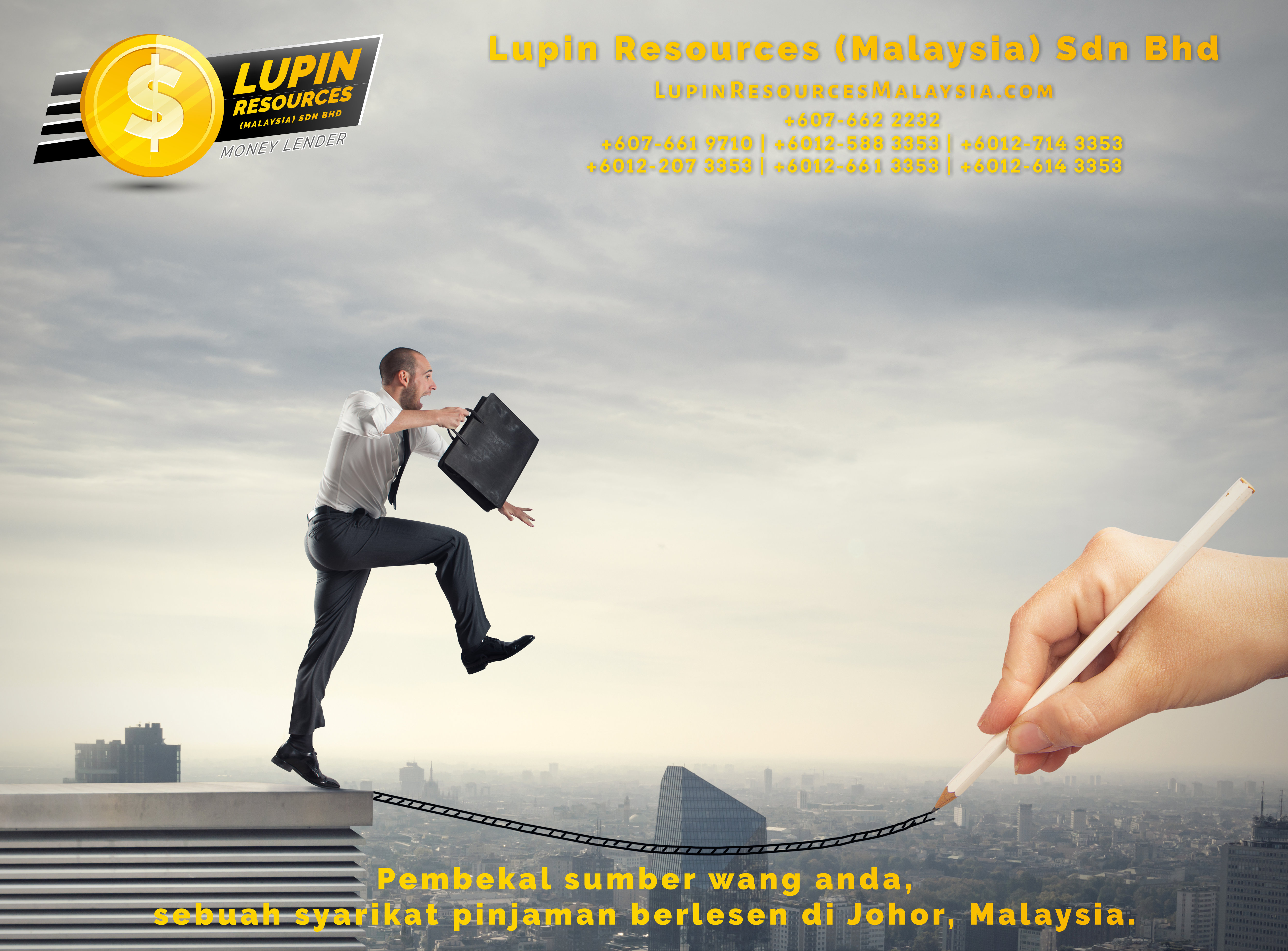 Johor Syarikat Pinjaman Berlesen Lupin Resources Malaysia SDN BHD Pembekal Sumber Wang Anda Kulai Johor Bahru Johor Malaysia Pinjaman Perniagaan Pinjaman Peribadi A01-58