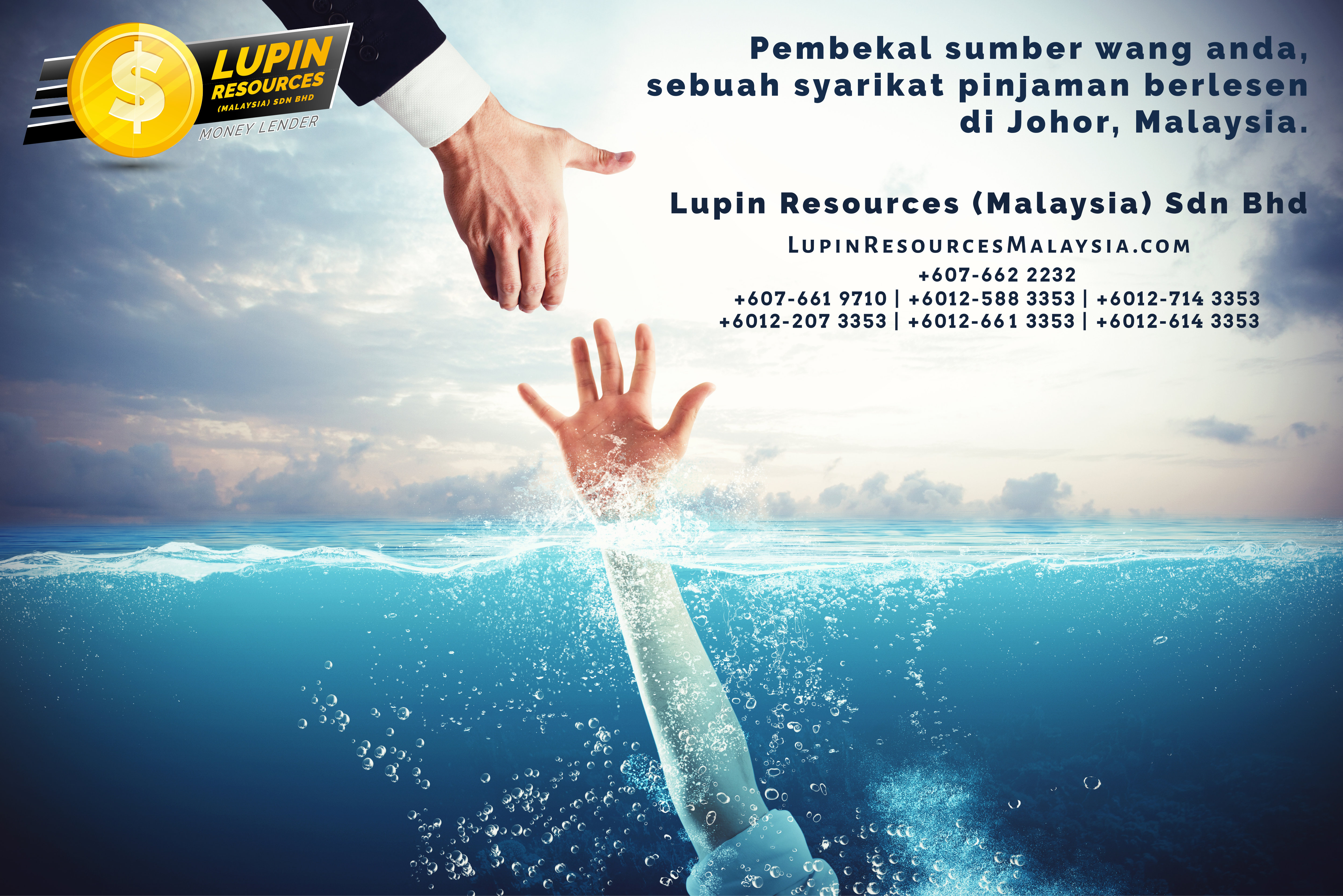 Johor Syarikat Pinjaman Berlesen Lupin Resources Malaysia SDN BHD Pembekal Sumber Wang Anda Kulai Johor Bahru Johor Malaysia Pinjaman Perniagaan Pinjaman Peribadi A01-75