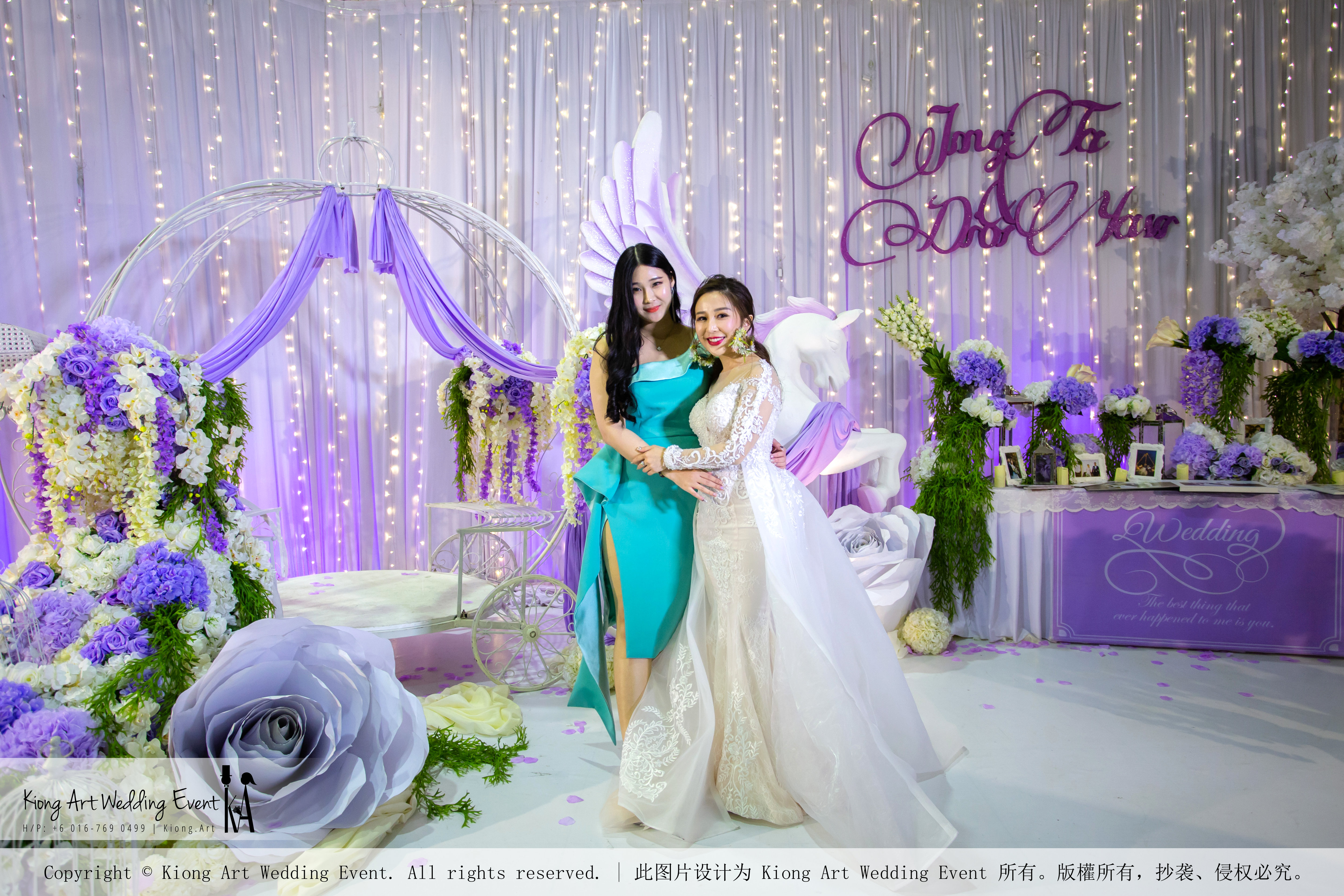 Kiong Art Wedding Event Kuala Lumpur Malaysia Wedding Decoration One-stop Wedding Planning Jing Ta and Dior Yaw 柔佛永平德教会礼堂 A09-B01-06