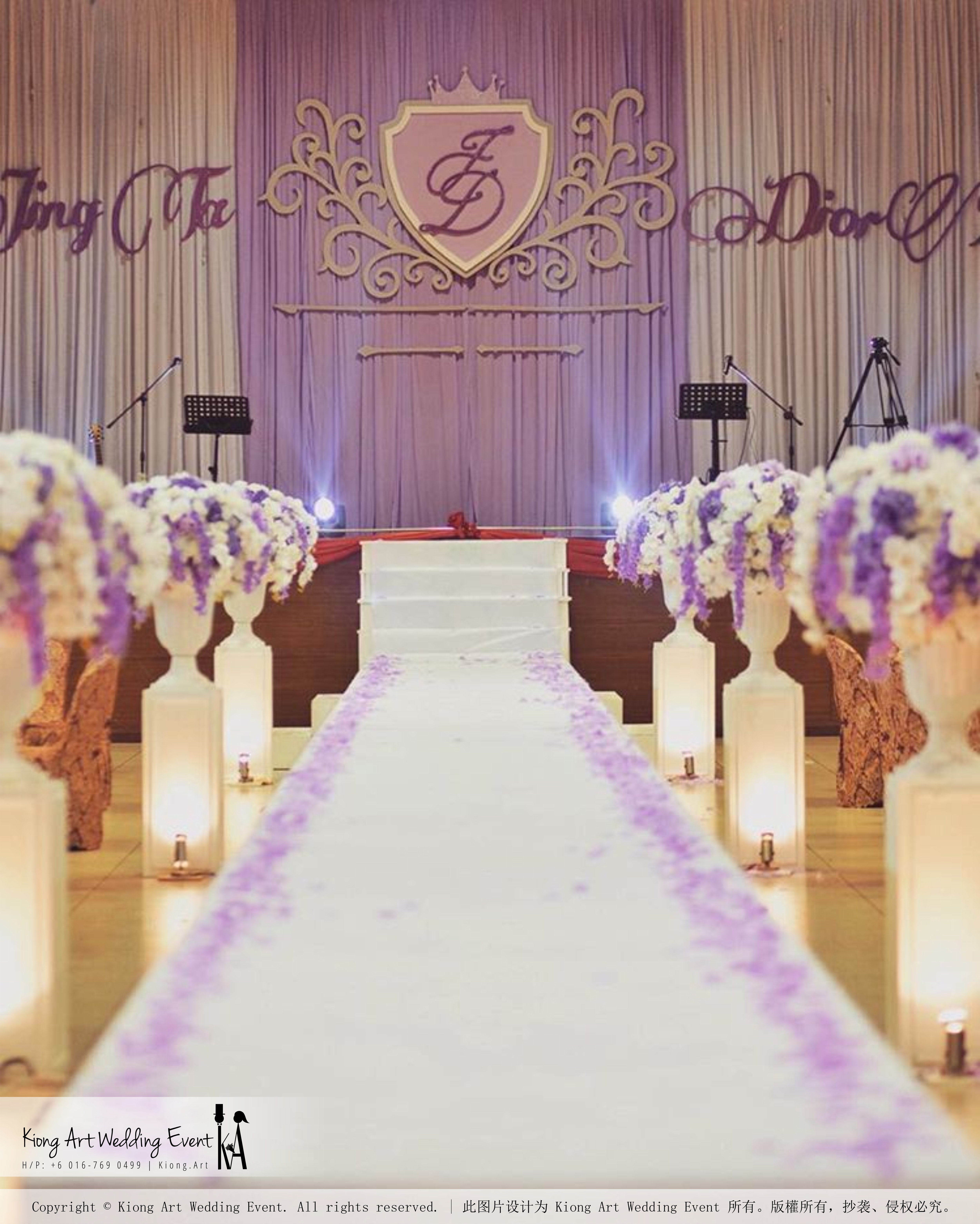 Kiong Art Wedding Event Kuala Lumpur Malaysia Wedding Decoration One-stop Wedding Planning Jing Ta and Dior Yaw 柔佛永平德教会礼堂 A09-B01-13