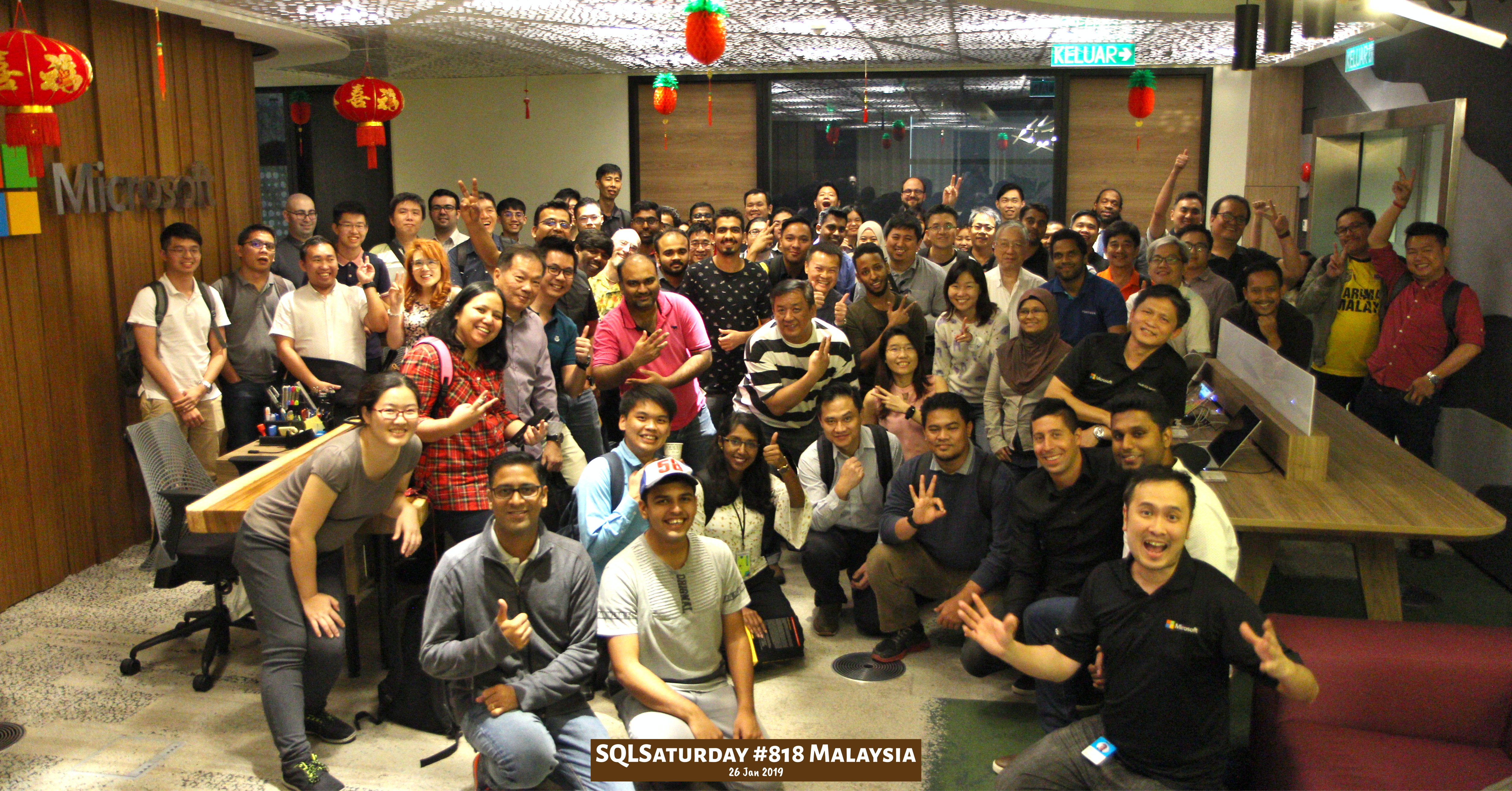 SQLSaturday #818 Malaysia – 26 Jan 2019