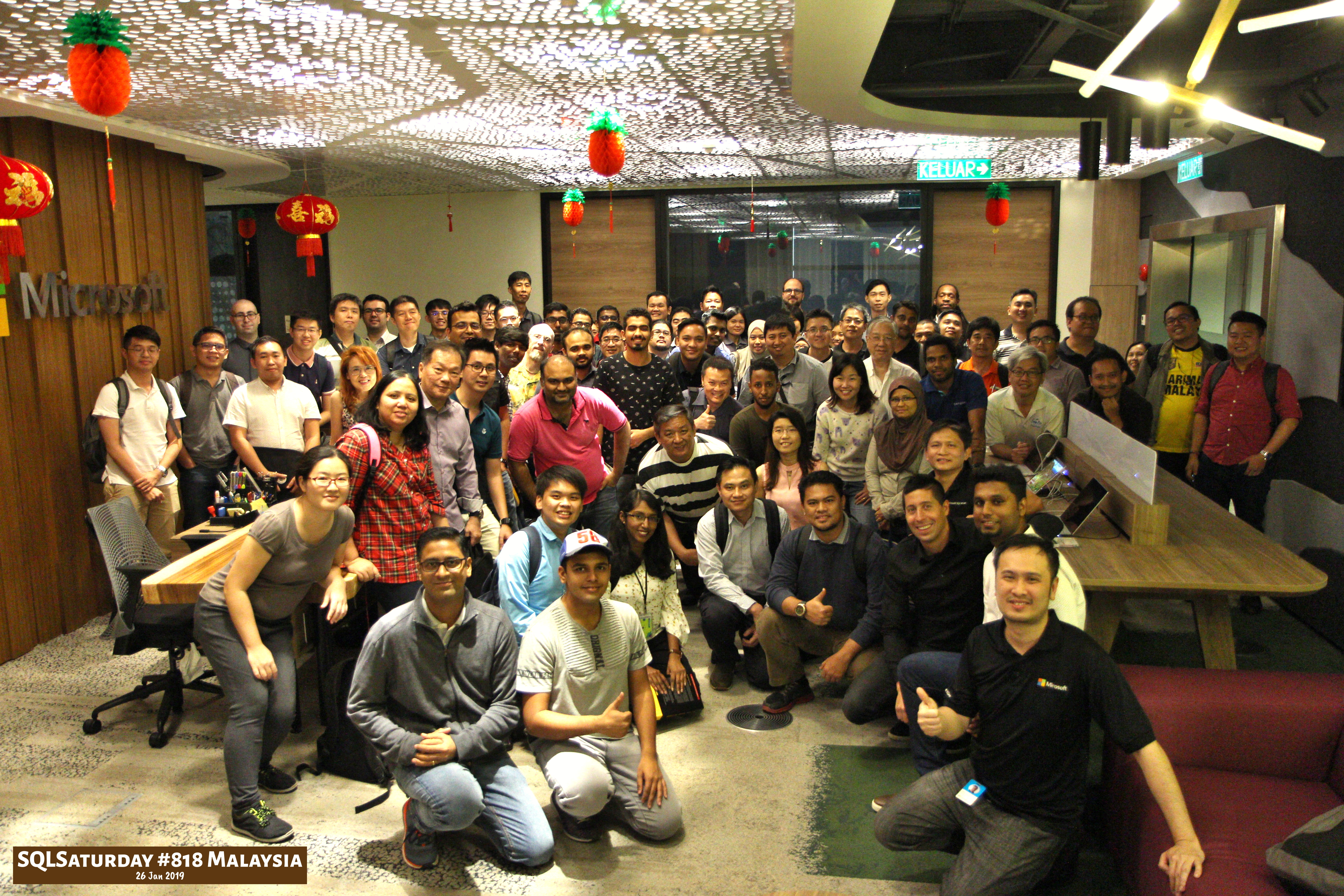 SQLSaturday 818 Malaysia 26 Jan 2019 at Microsoft Malaysia SQLSaturday is a training event for SQL Server professionals and those wanting to learn about SQL Server PA001