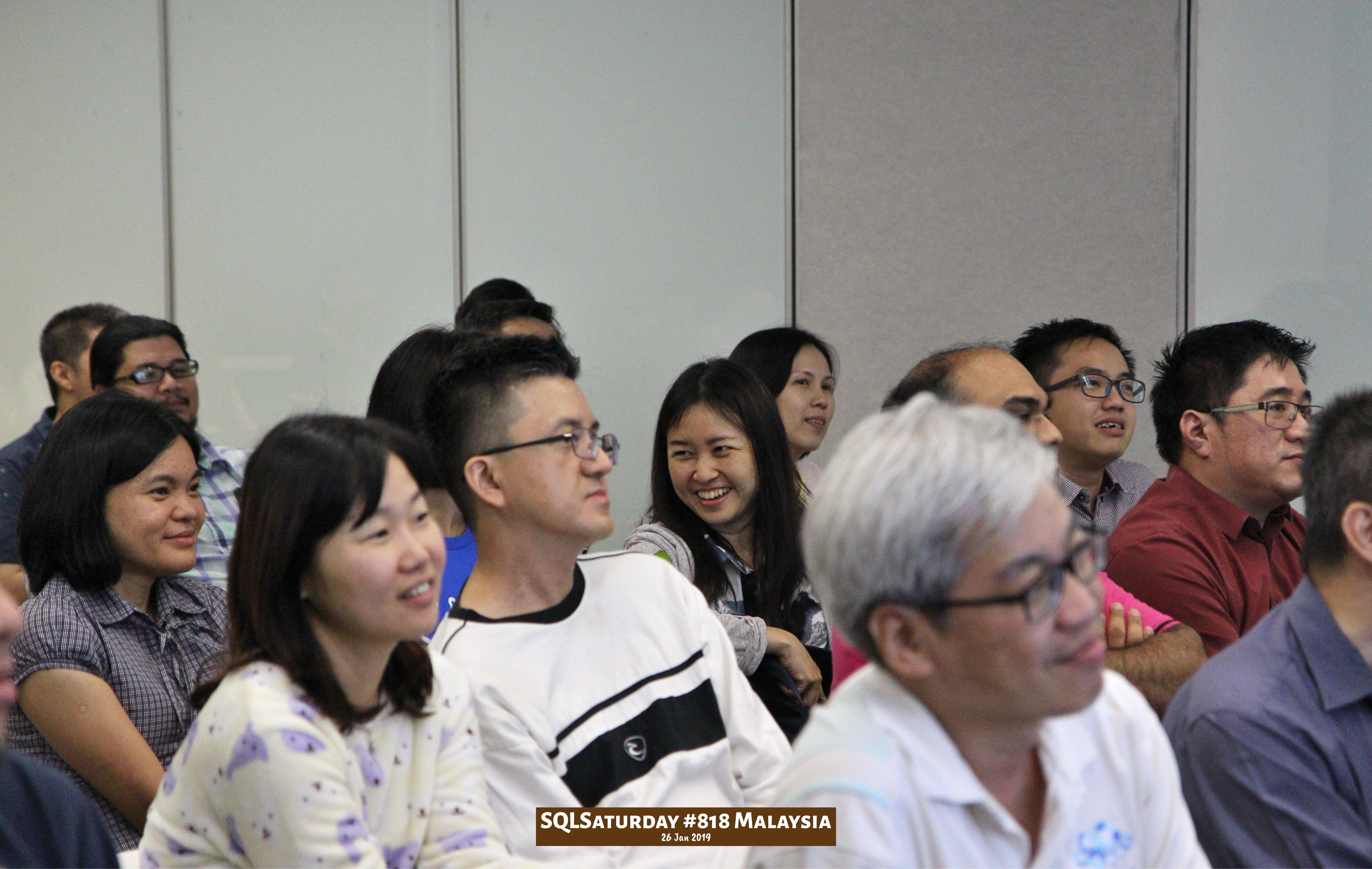 SQLSaturday 818 Malaysia 26 Jan 2019 at Microsoft Malaysia SQLSaturday is a training event for SQL Server professionals and those wanting to learn about SQL Server PA011