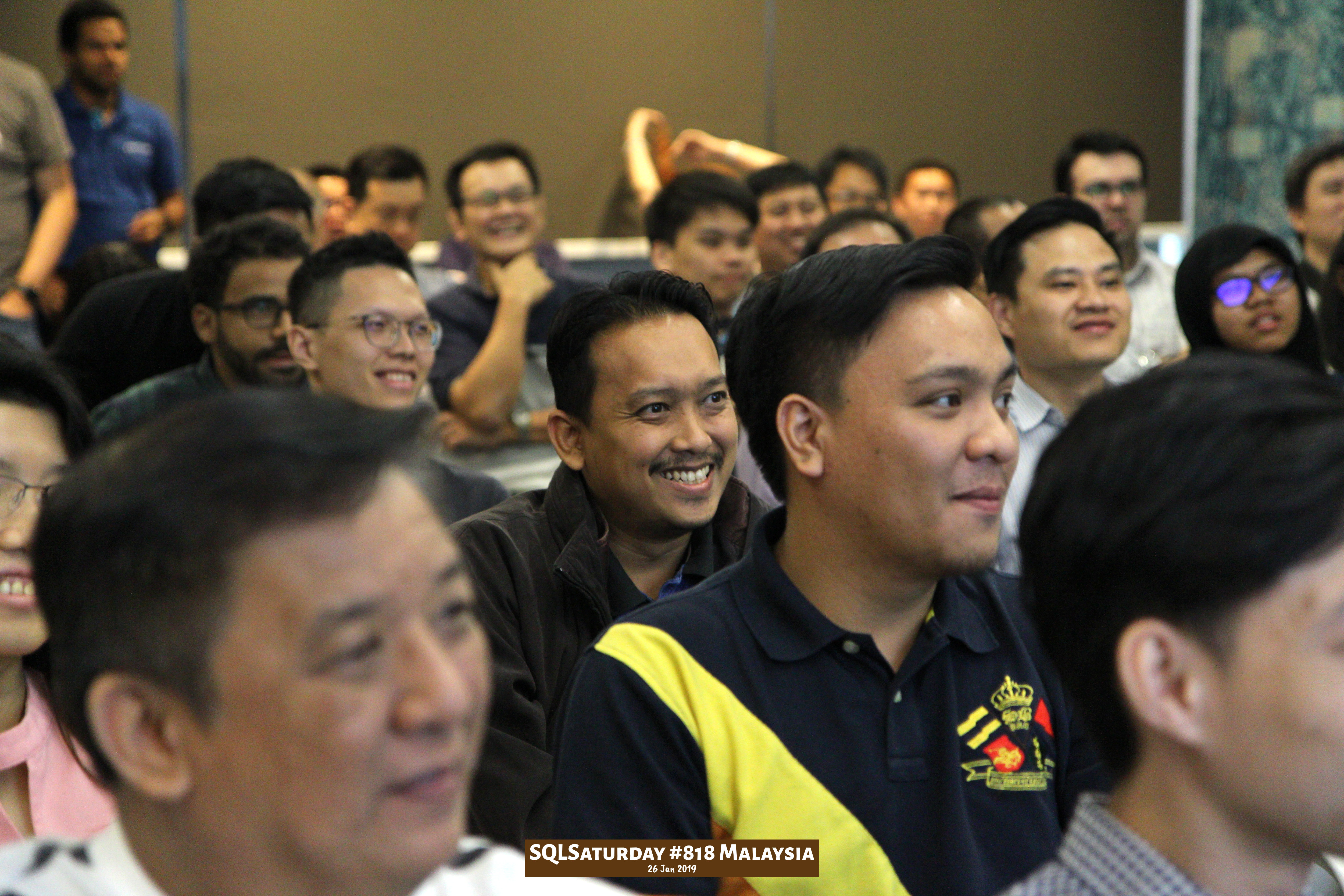 SQLSaturday 818 Malaysia 26 Jan 2019 at Microsoft Malaysia SQLSaturday is a training event for SQL Server professionals and those wanting to learn about SQL Server PA014