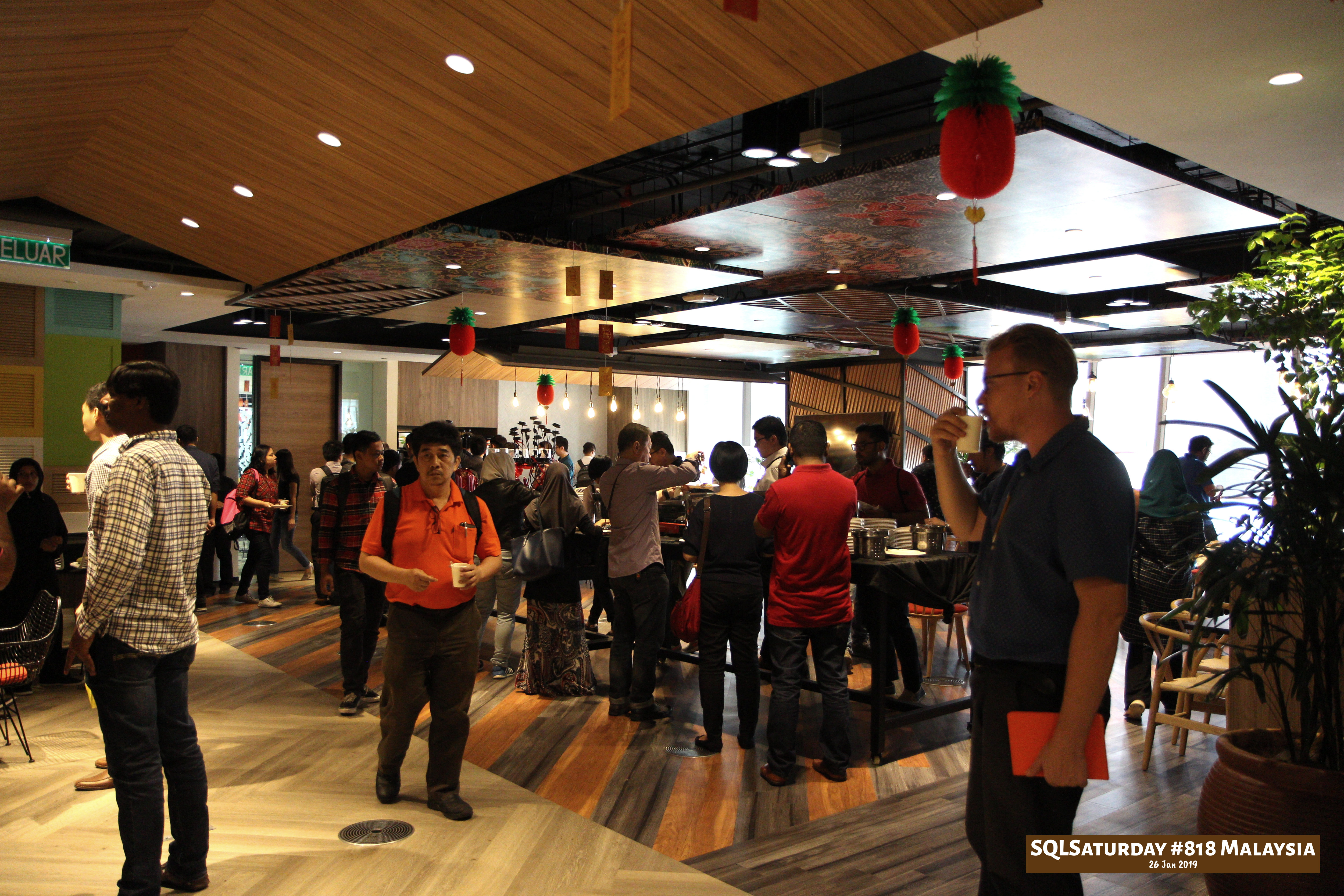 SQLSaturday 818 Malaysia 26 Jan 2019 at Microsoft Malaysia SQLSaturday is a training event for SQL Server professionals and those wanting to learn about SQL Server PB008
