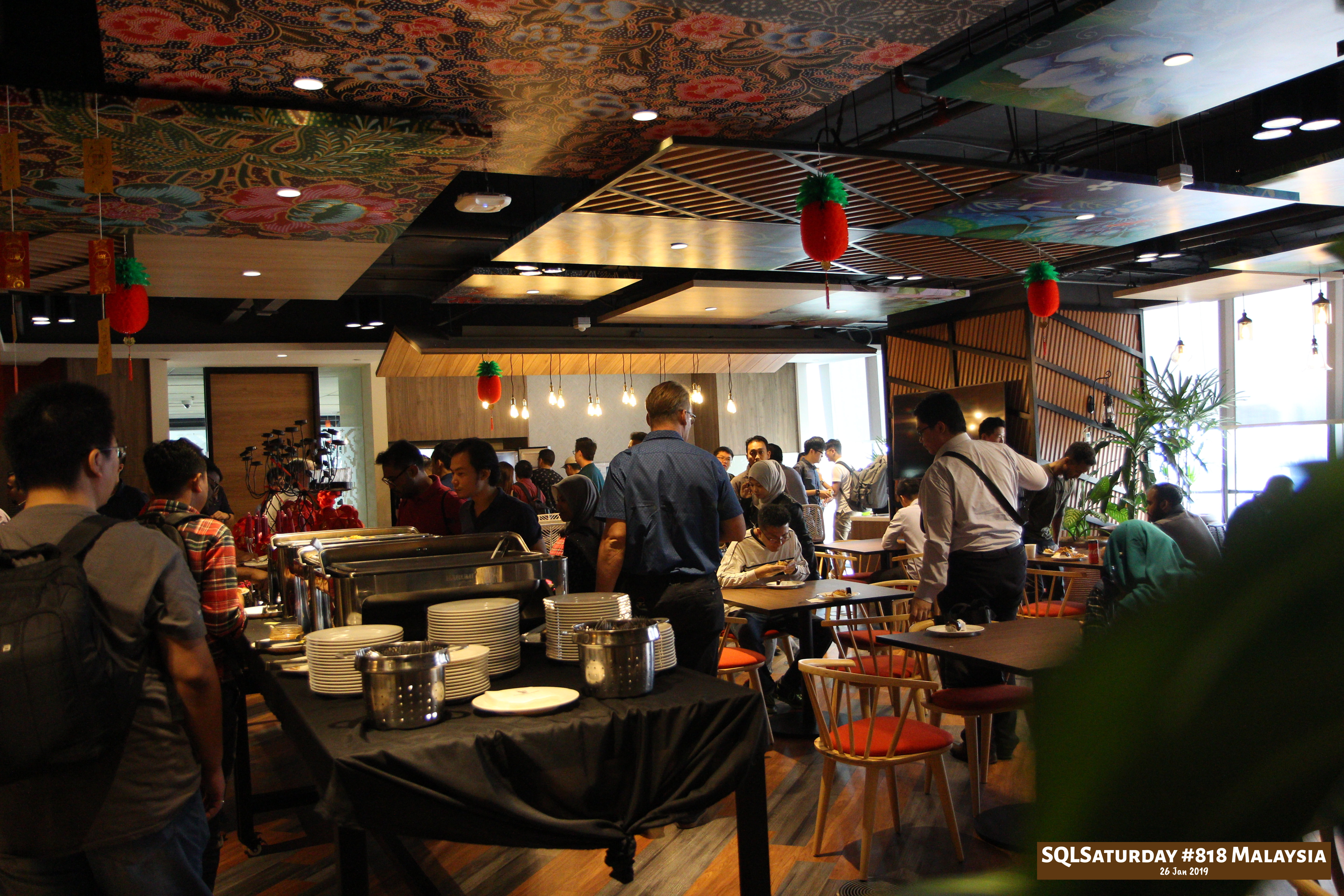 SQLSaturday 818 Malaysia 26 Jan 2019 at Microsoft Malaysia SQLSaturday is a training event for SQL Server professionals and those wanting to learn about SQL Server PB010