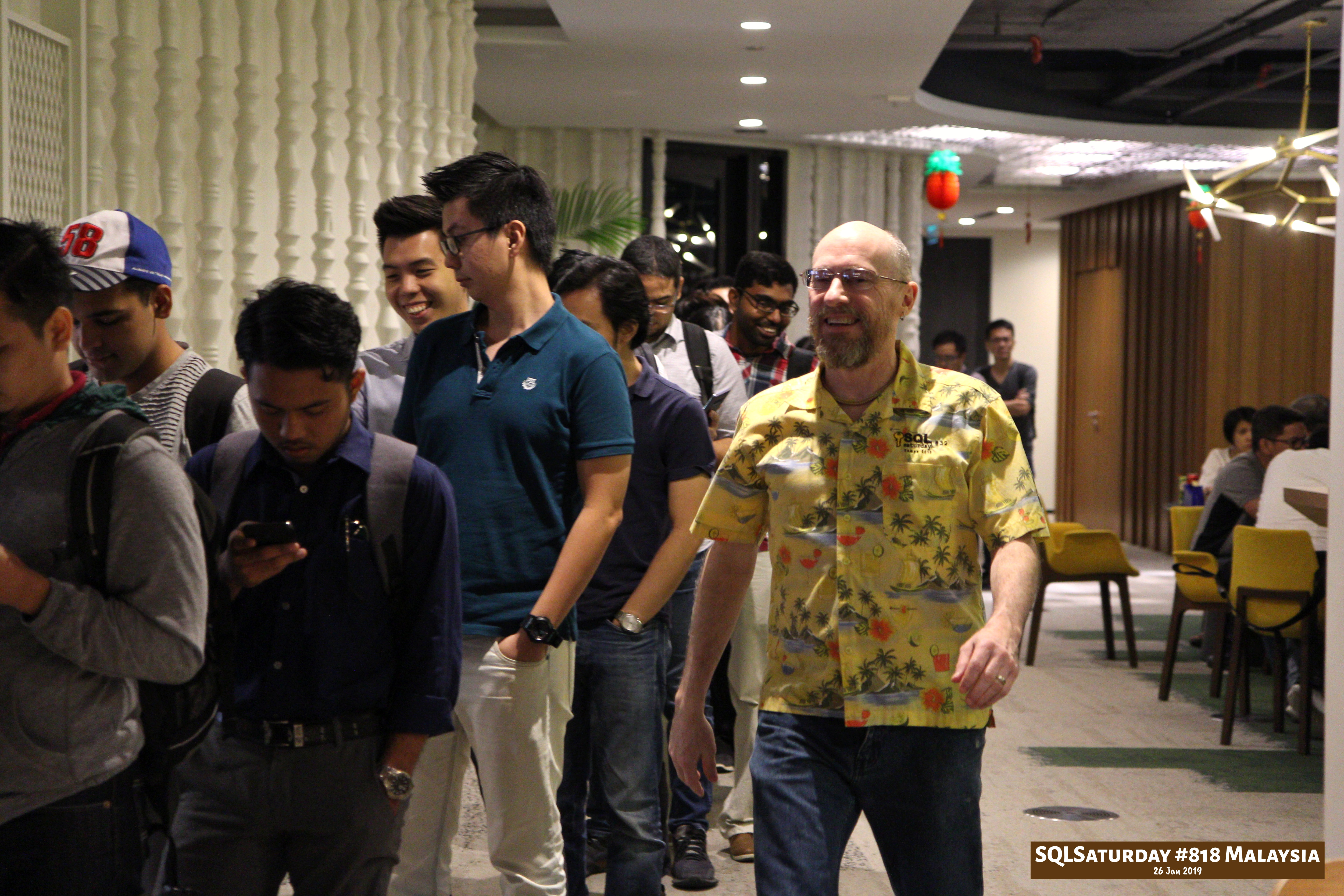 SQLSaturday 818 Malaysia 26 Jan 2019 at Microsoft Malaysia SQLSaturday is a training event for SQL Server professionals and those wanting to learn about SQL Server PB030