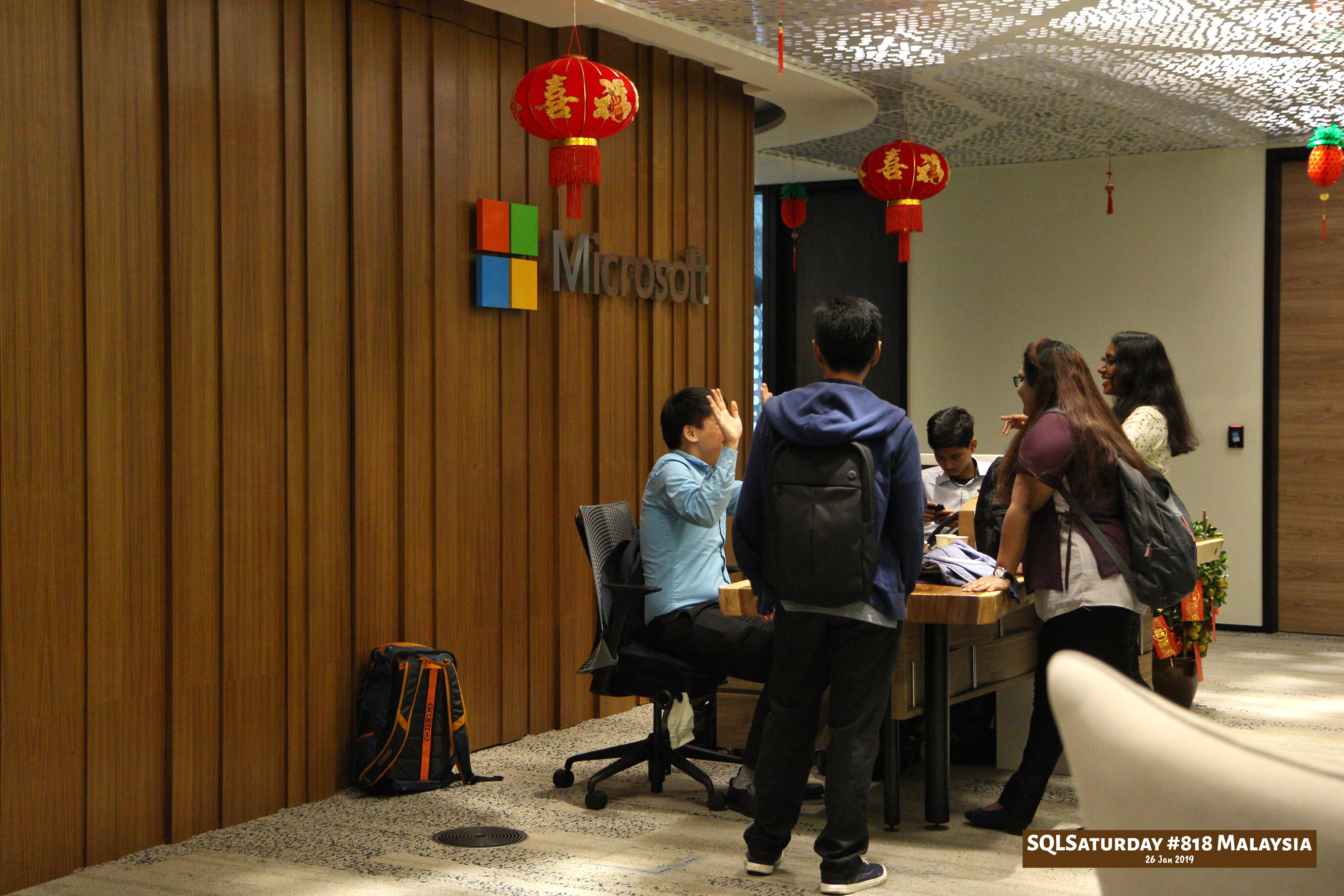 SQLSaturday 818 Malaysia 26 Jan 2019 at Microsoft Malaysia SQLSaturday is a training event for SQL Server professionals and those wanting to learn about SQL Server PB034