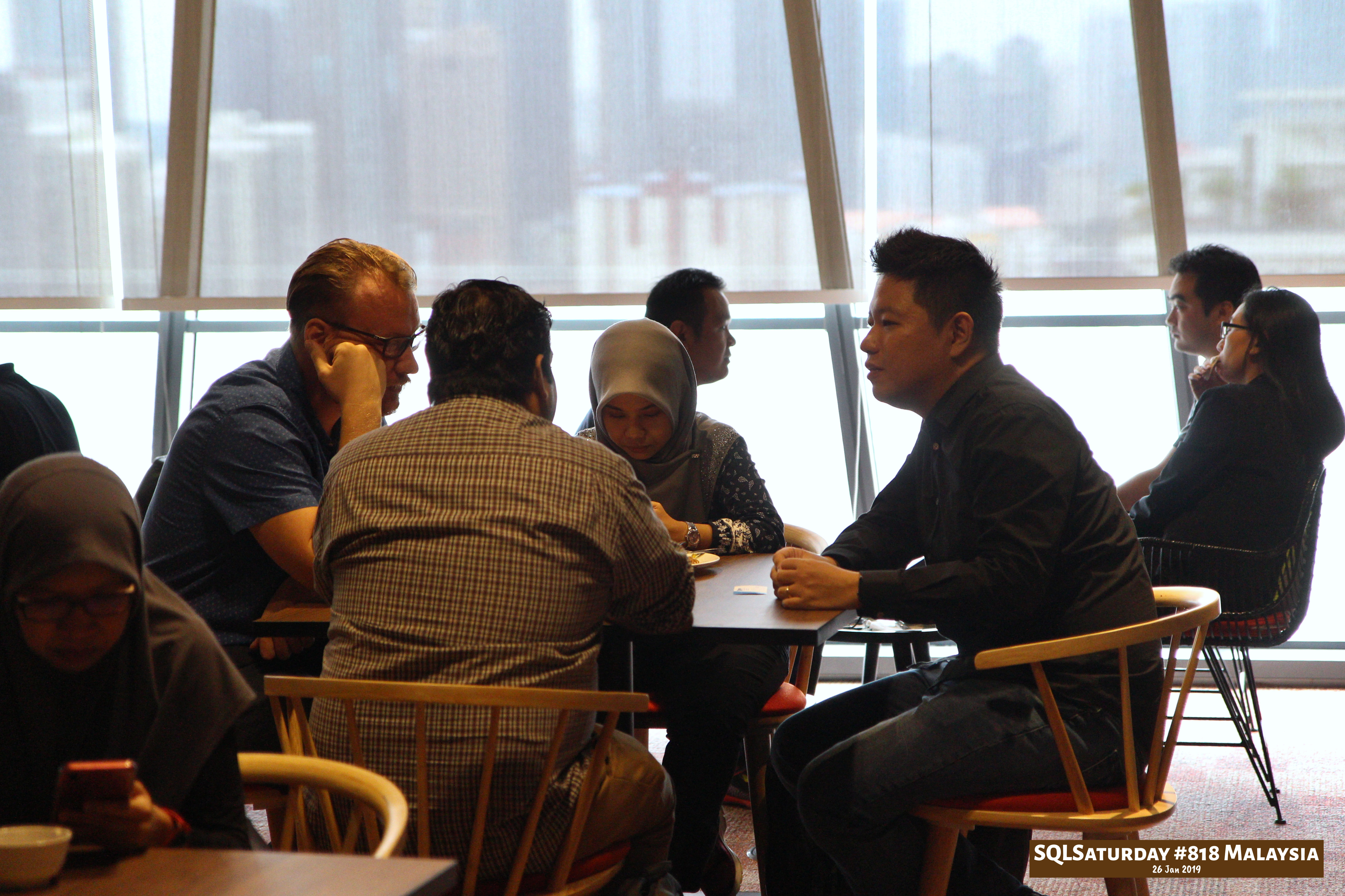 SQLSaturday 818 Malaysia 26 Jan 2019 at Microsoft Malaysia SQLSaturday is a training event for SQL Server professionals and those wanting to learn about SQL Server PB038
