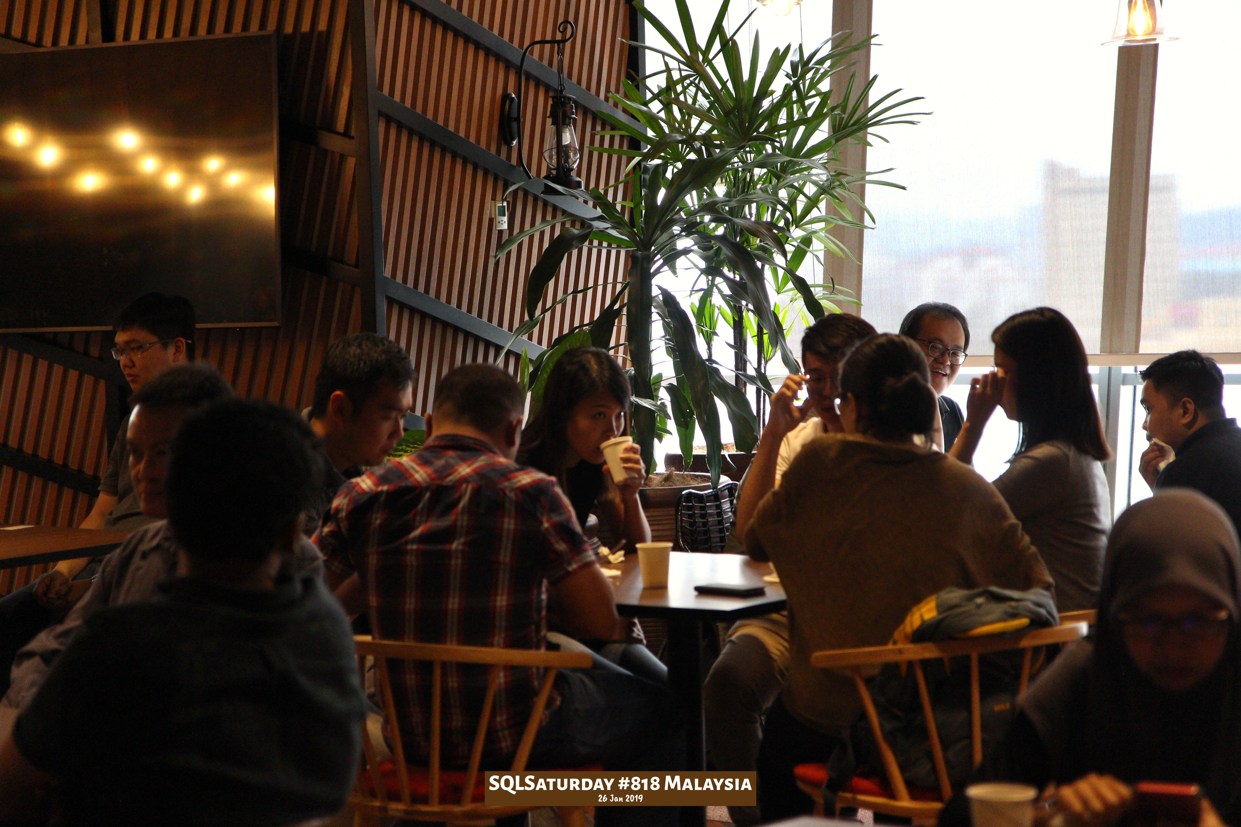 SQLSaturday 818 Malaysia 26 Jan 2019 at Microsoft Malaysia SQLSaturday is a training event for SQL Server professionals and those wanting to learn about SQL Server PB039
