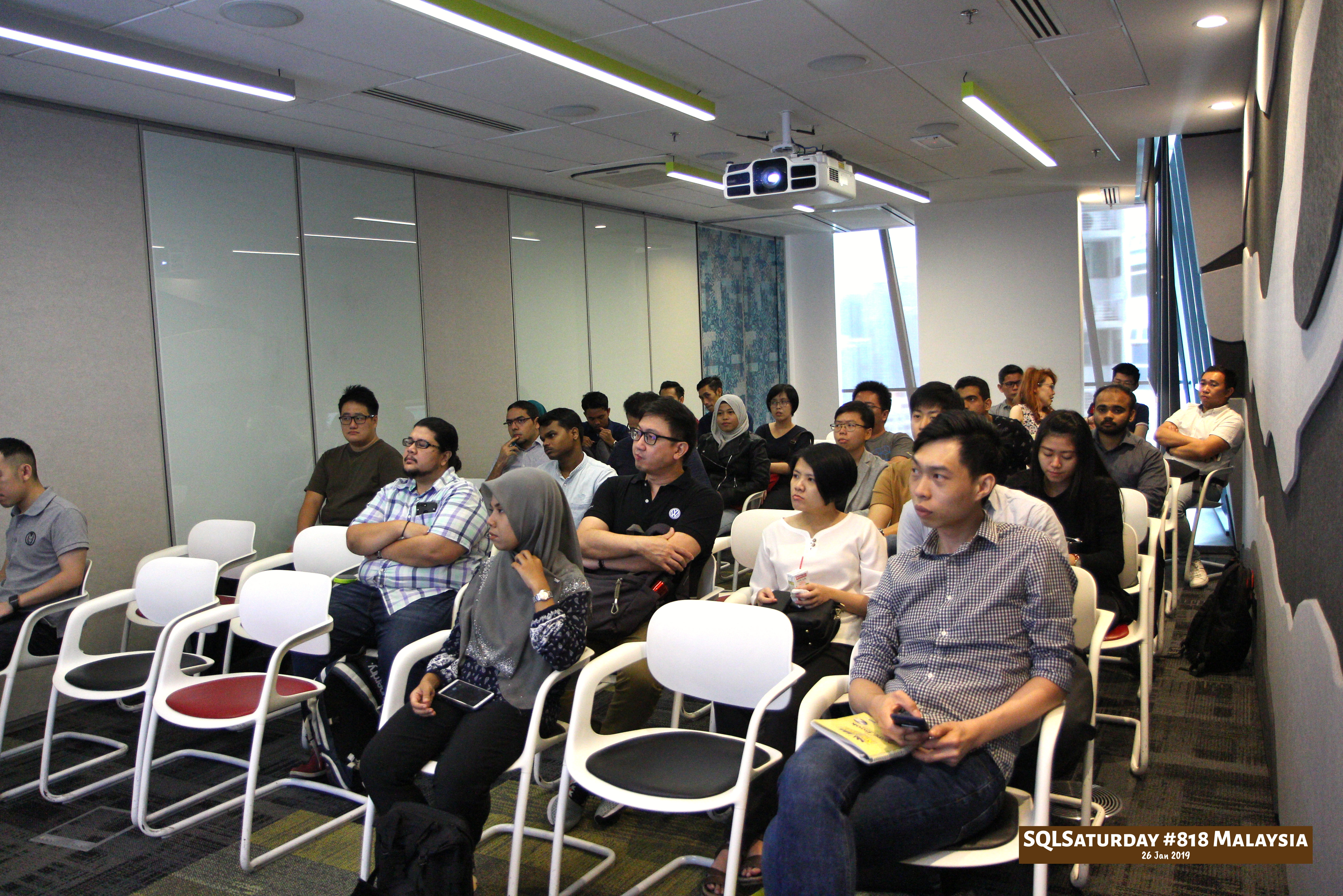 SQLSaturday 818 Malaysia 26 Jan 2019 at Microsoft Malaysia SQLSaturday is a training event for SQL Server professionals and those wanting to learn about SQL Server PC012