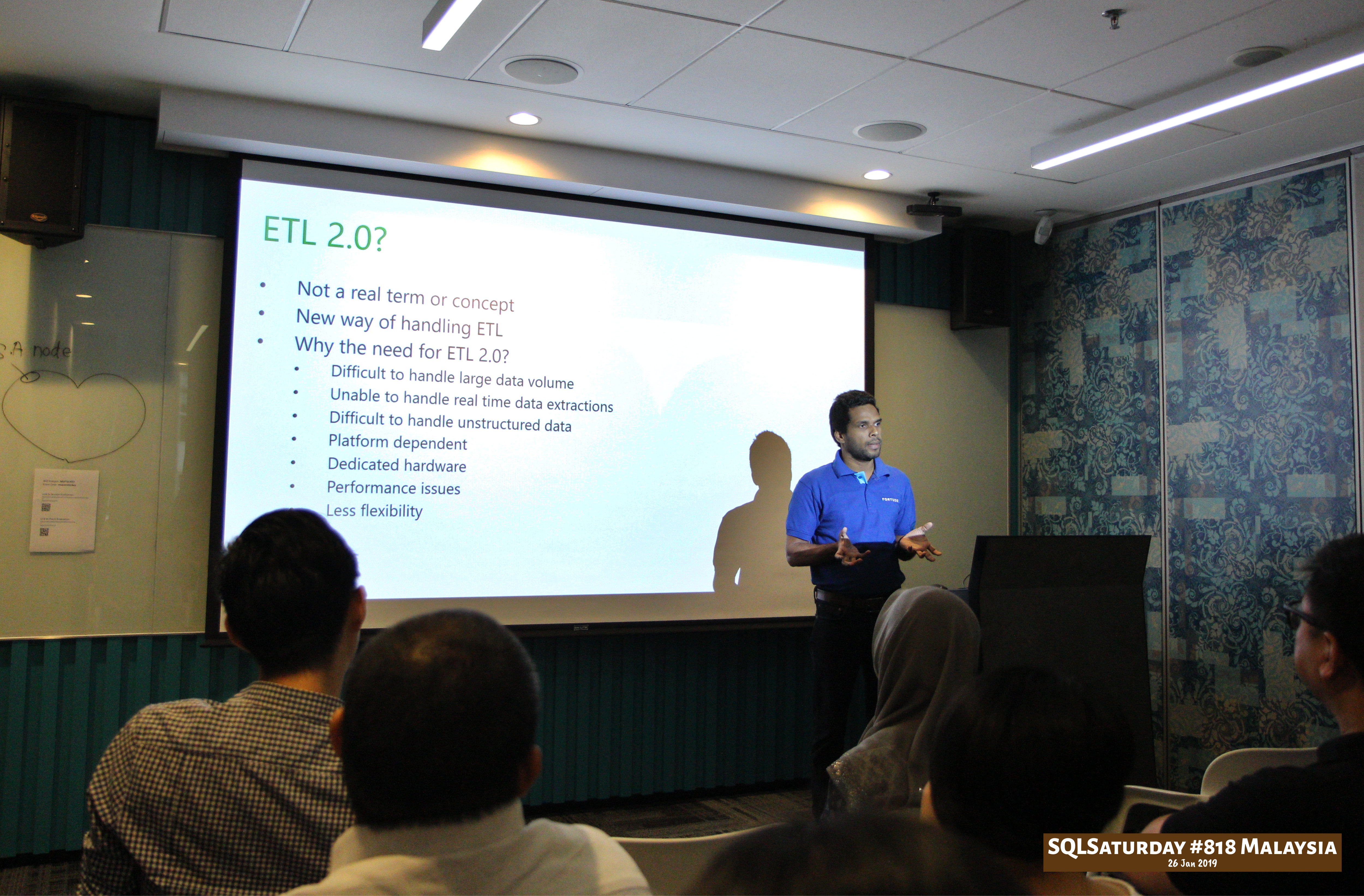 SQLSaturday 818 Malaysia 26 Jan 2019 at Microsoft Malaysia SQLSaturday is a training event for SQL Server professionals and those wanting to learn about SQL Server PC014