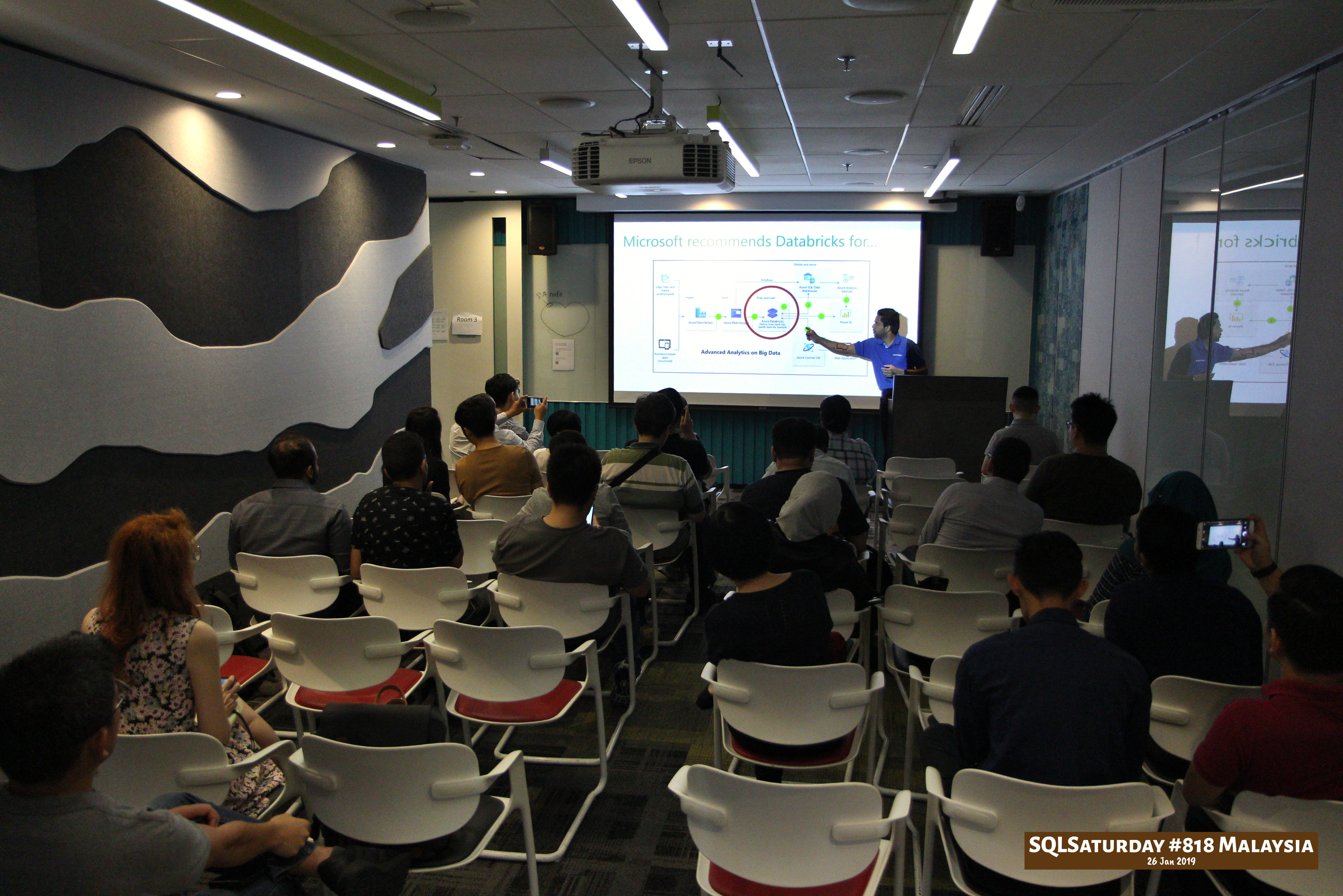 SQLSaturday 818 Malaysia 26 Jan 2019 at Microsoft Malaysia SQLSaturday is a training event for SQL Server professionals and those wanting to learn about SQL Server PC018