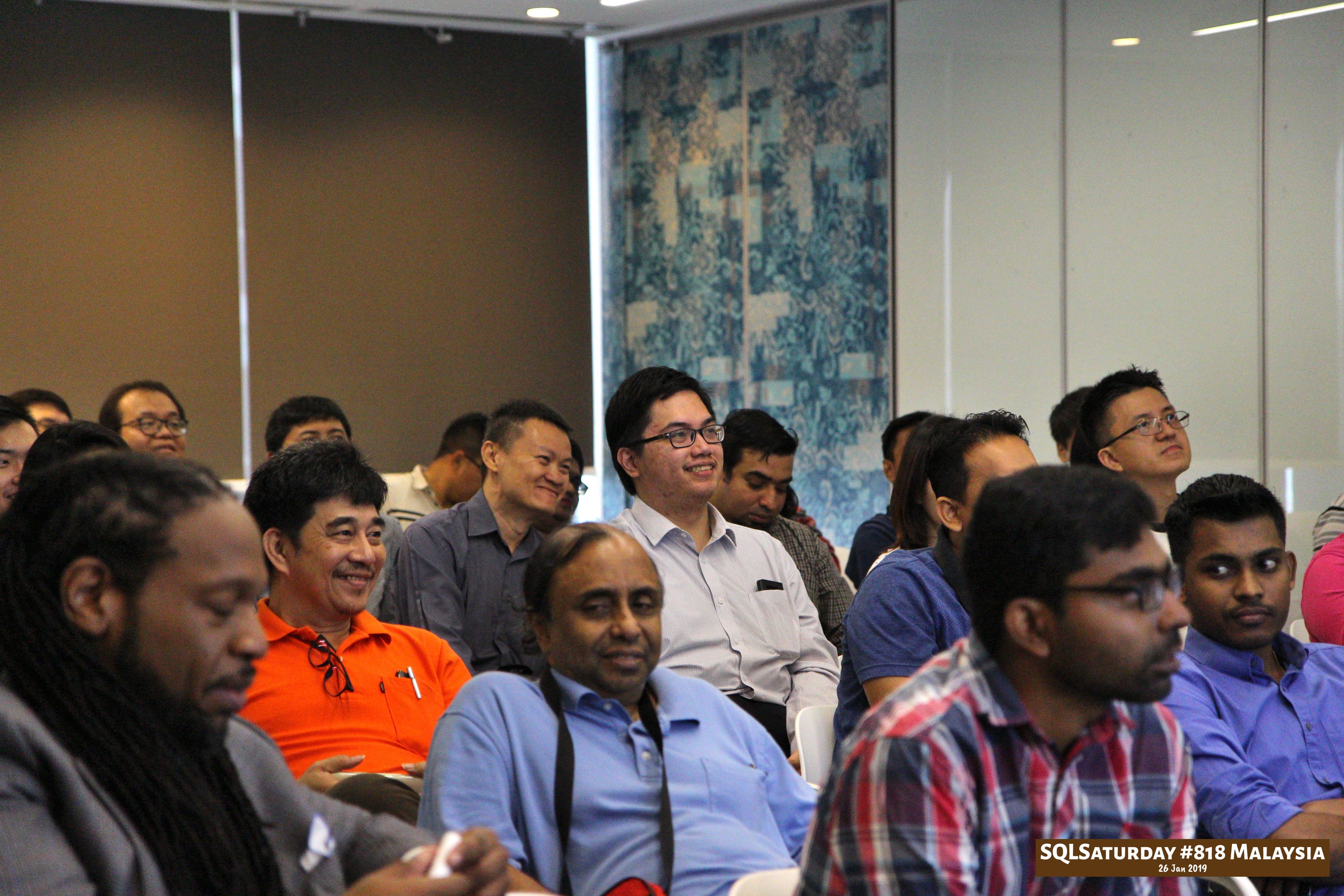 SQLSaturday 818 Malaysia 26 Jan 2019 at Microsoft Malaysia SQLSaturday is a training event for SQL Server professionals and those wanting to learn about SQL Server PC025