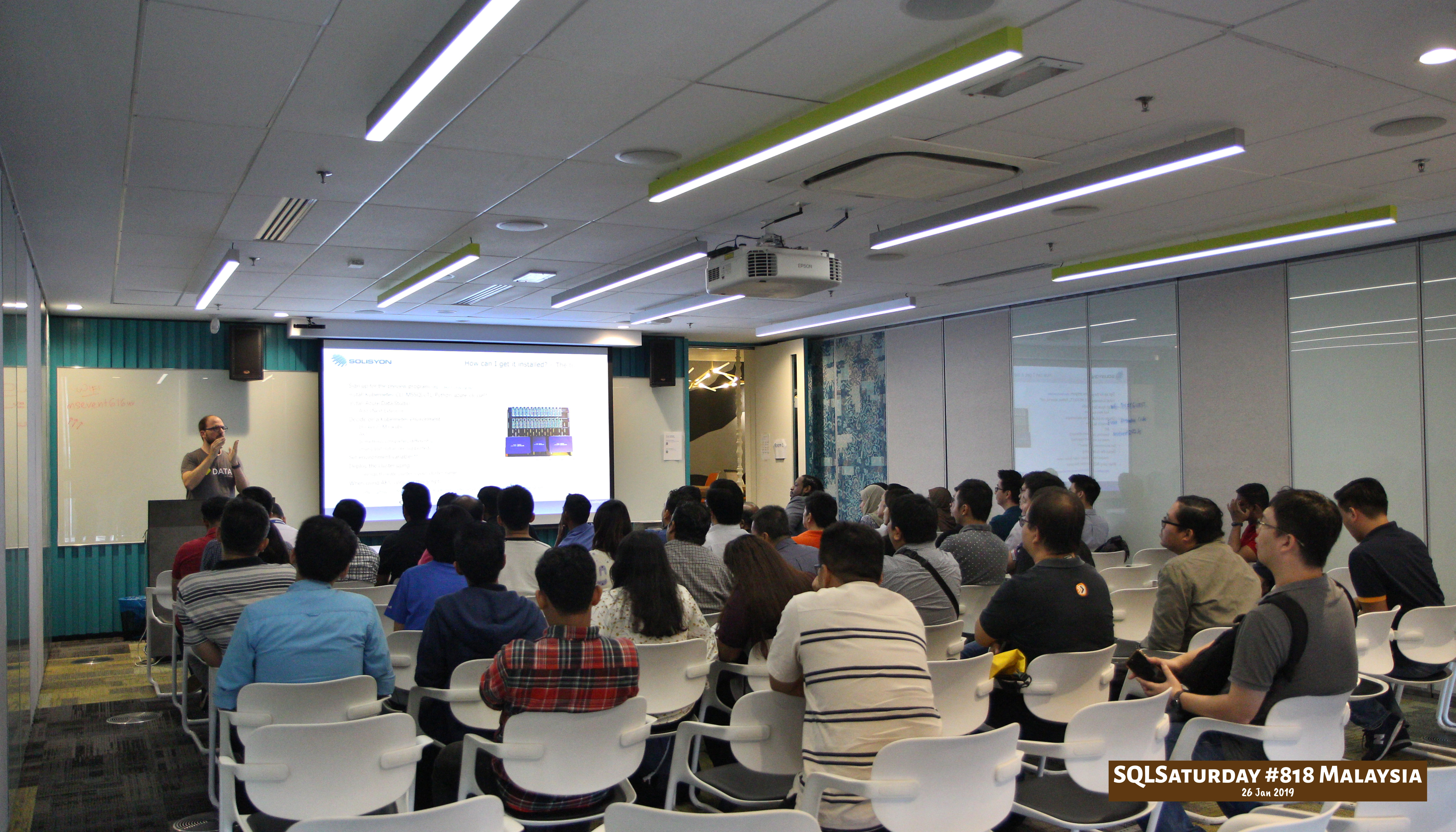 SQLSaturday 818 Malaysia 26 Jan 2019 at Microsoft Malaysia SQLSaturday is a training event for SQL Server professionals and those wanting to learn about SQL Server PC032