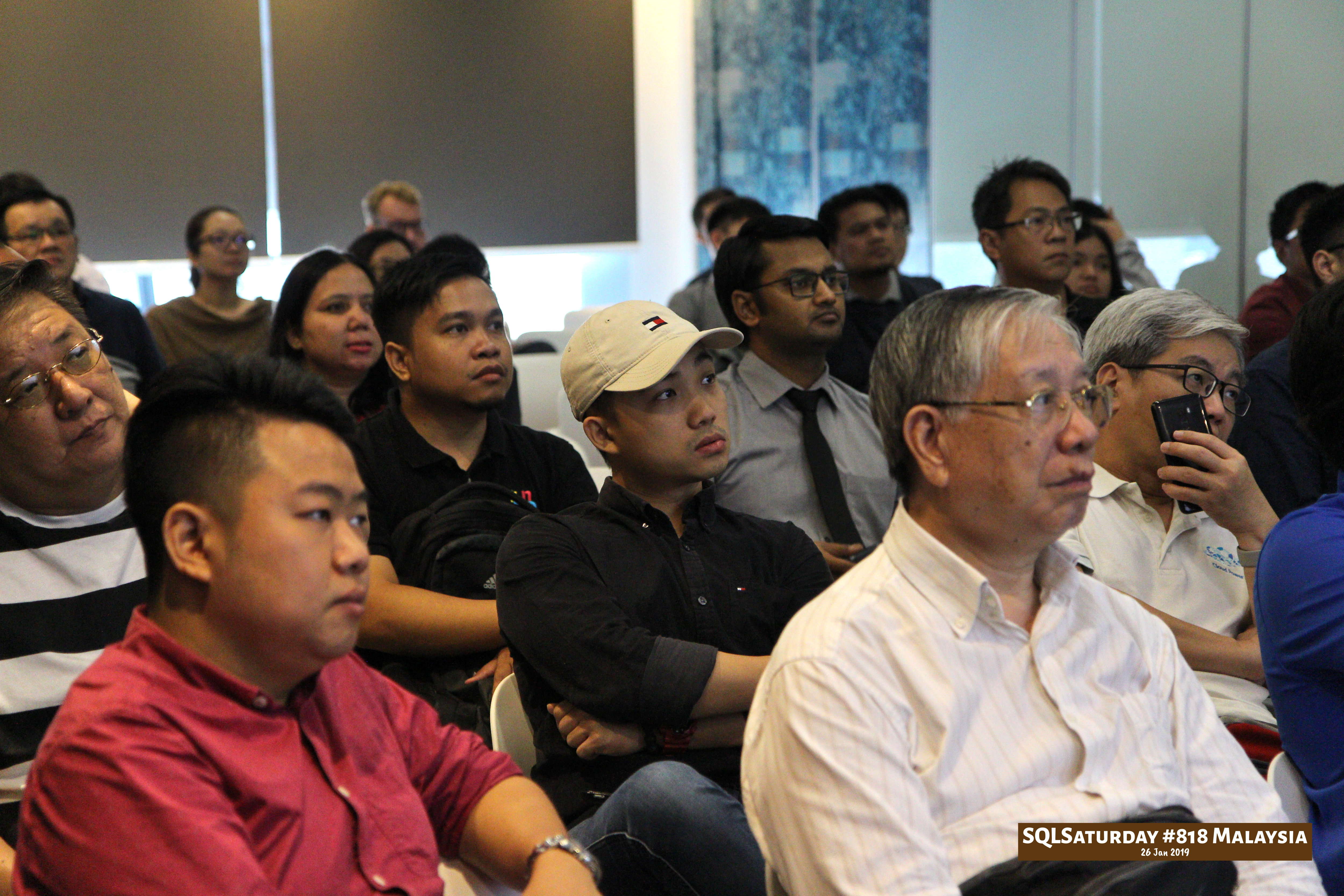 SQLSaturday 818 Malaysia 26 Jan 2019 at Microsoft Malaysia SQLSaturday is a training event for SQL Server professionals and those wanting to learn about SQL Server PC040