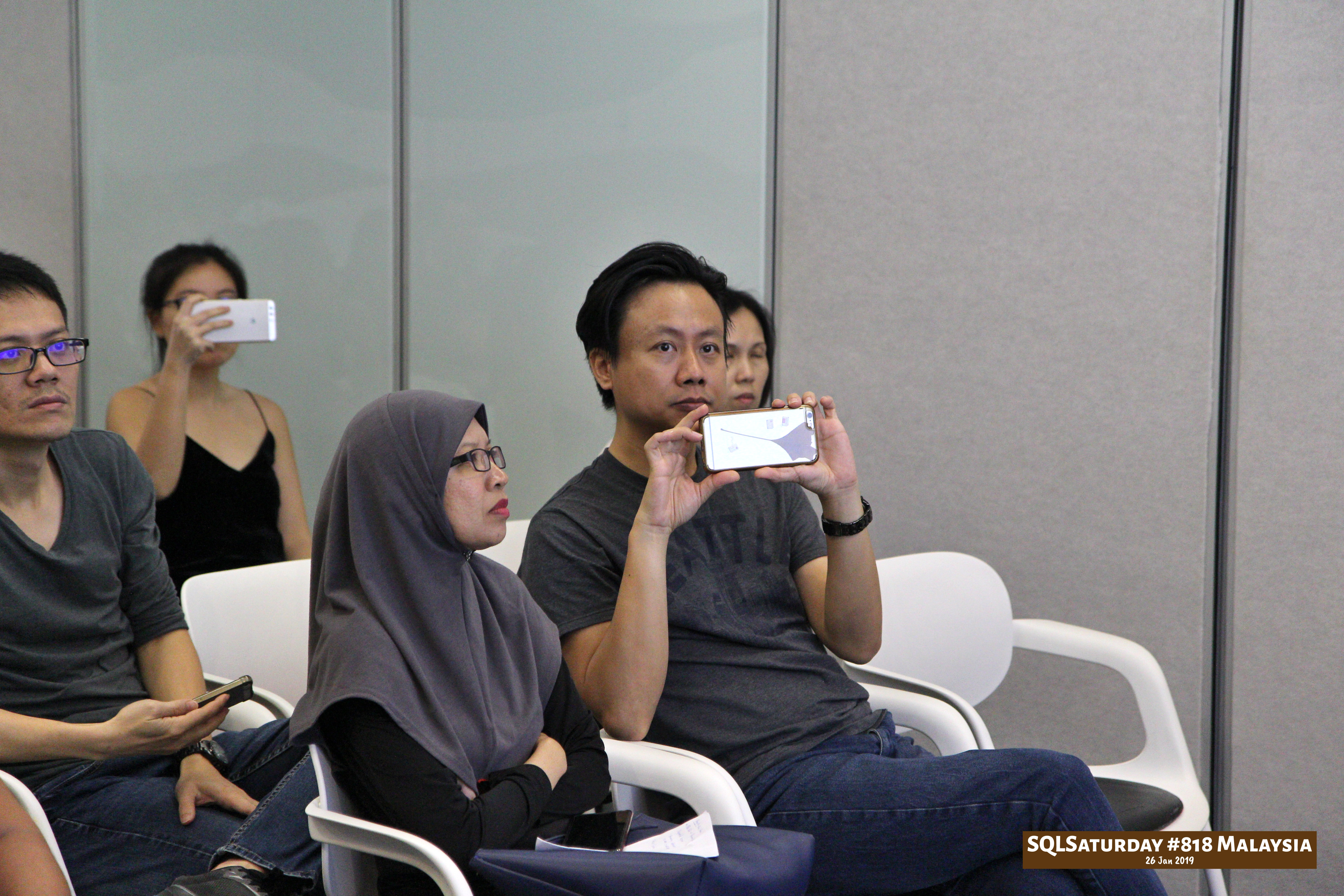 SQLSaturday 818 Malaysia 26 Jan 2019 at Microsoft Malaysia SQLSaturday is a training event for SQL Server professionals and those wanting to learn about SQL Server PC043