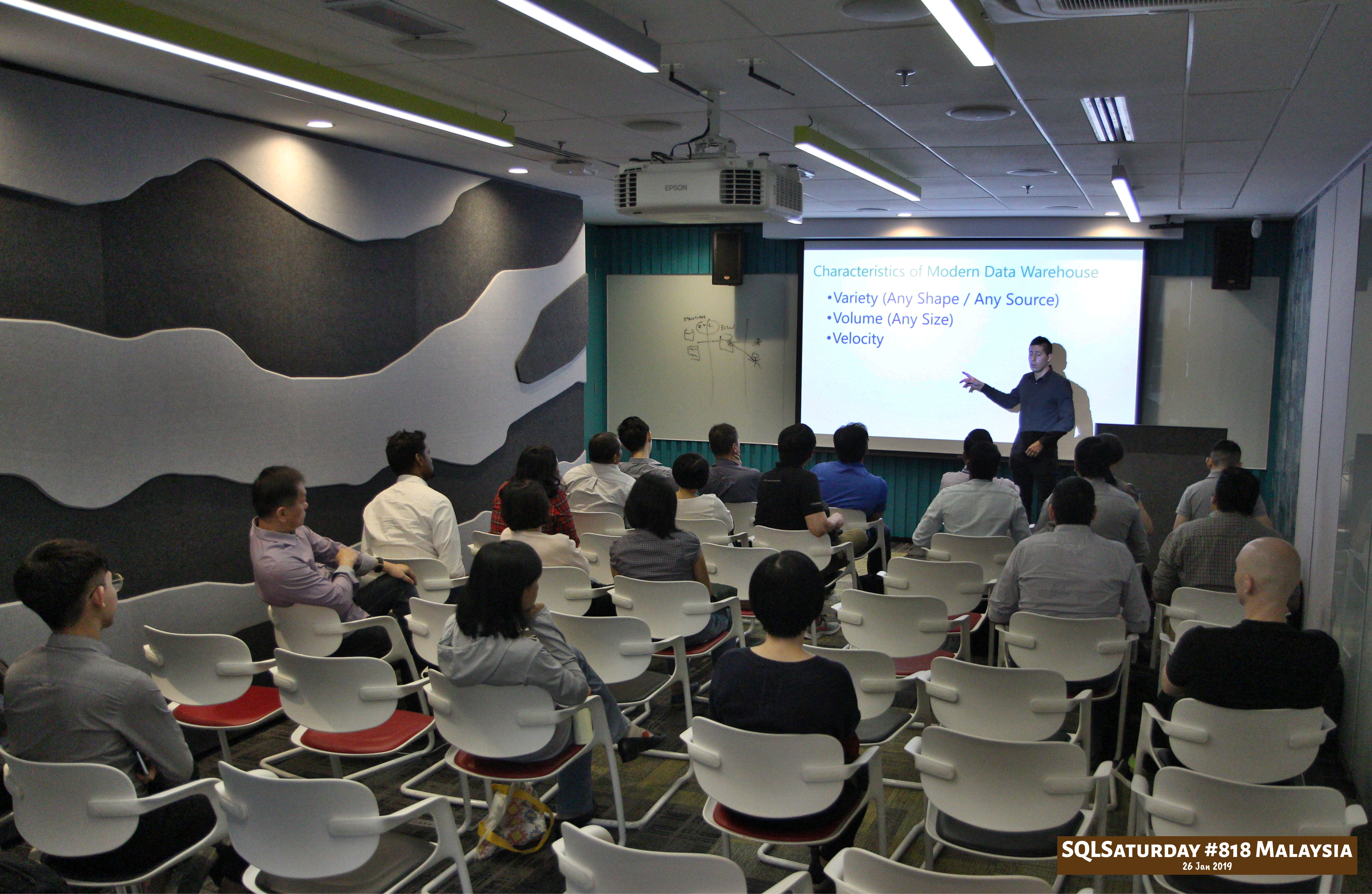 SQLSaturday 818 Malaysia 26 Jan 2019 at Microsoft Malaysia SQLSaturday is a training event for SQL Server professionals and those wanting to learn about SQL Server PC053