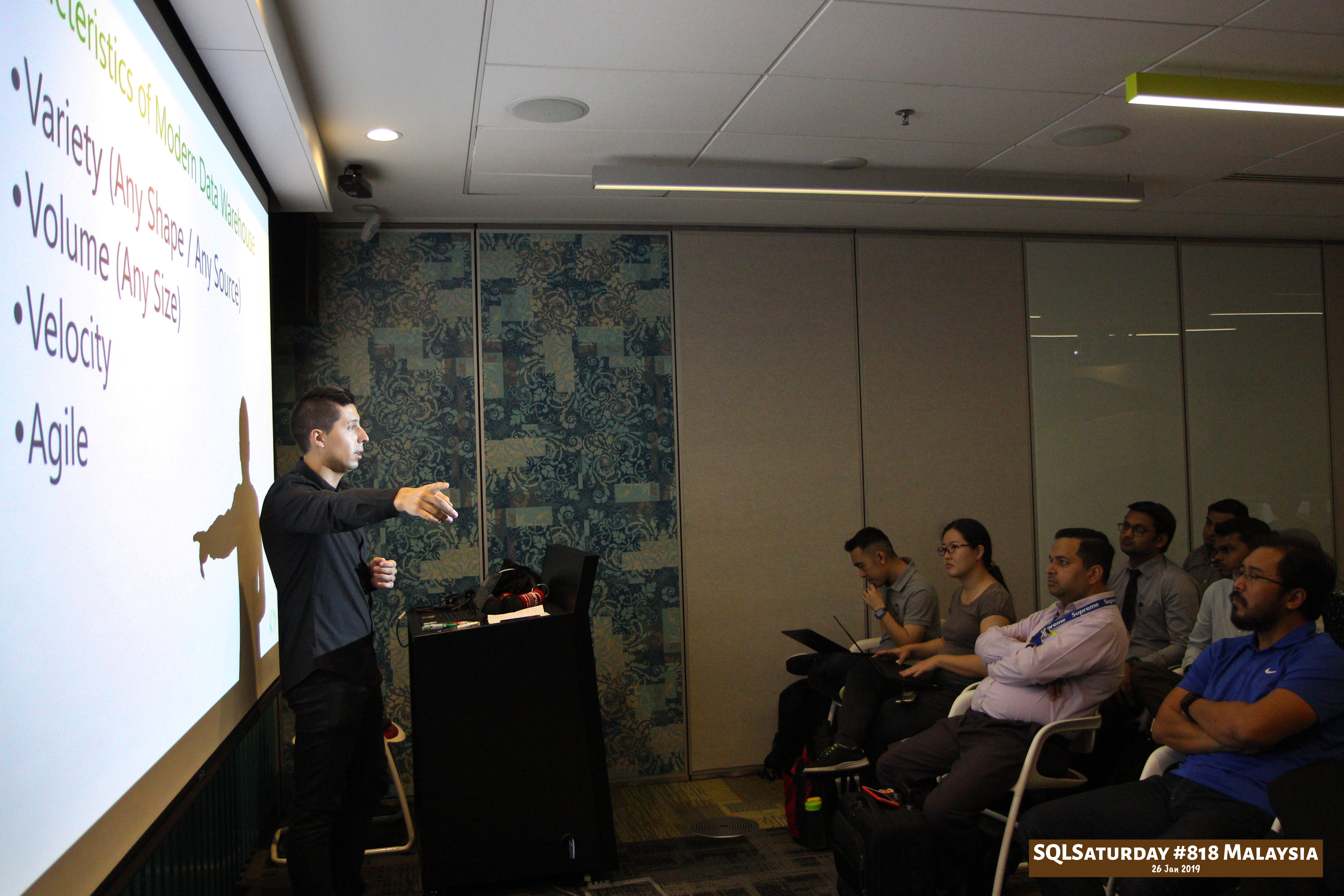 SQLSaturday 818 Malaysia 26 Jan 2019 at Microsoft Malaysia SQLSaturday is a training event for SQL Server professionals and those wanting to learn about SQL Server PC055