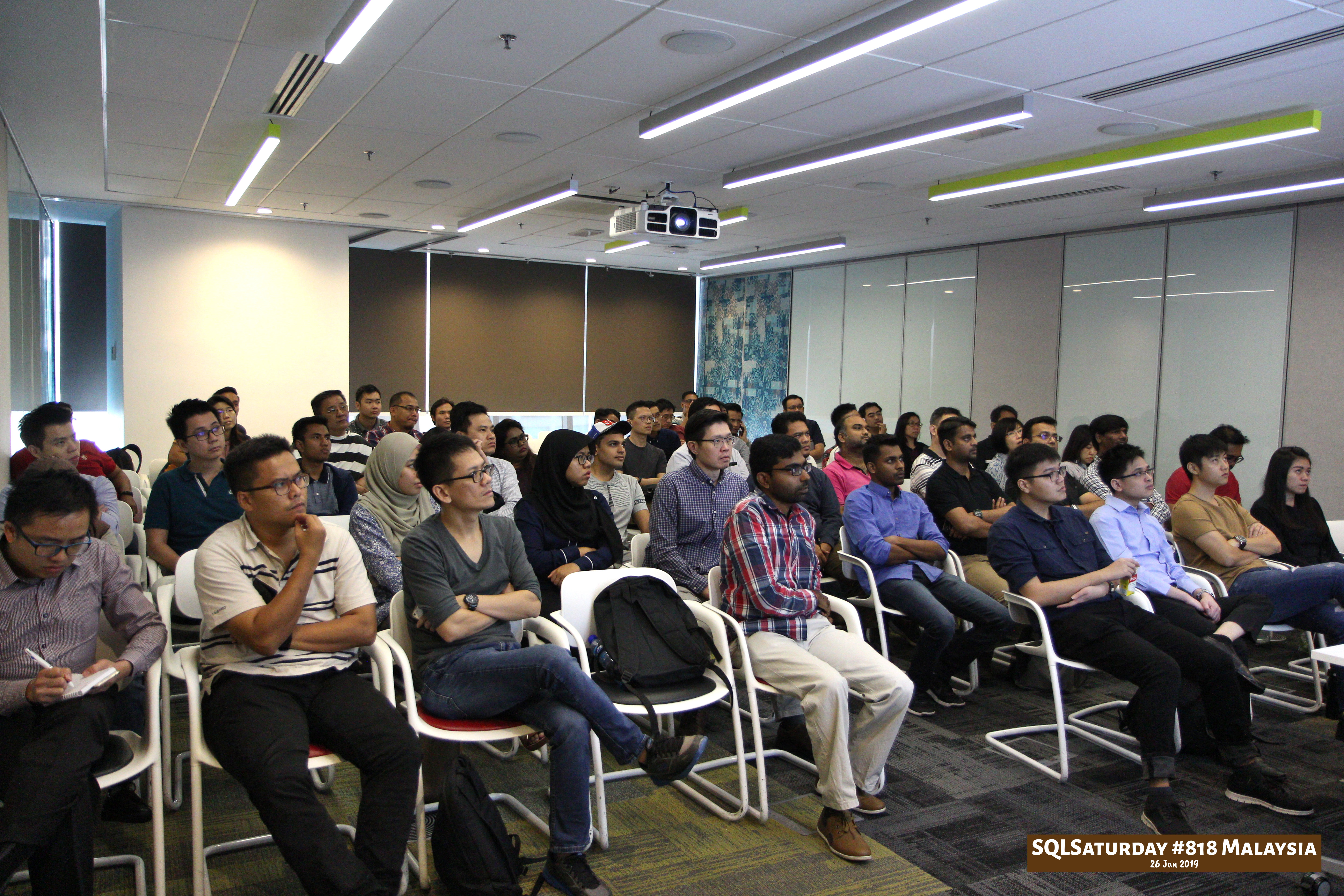 SQLSaturday 818 Malaysia 26 Jan 2019 at Microsoft Malaysia SQLSaturday is a training event for SQL Server professionals and those wanting to learn about SQL Server PC056