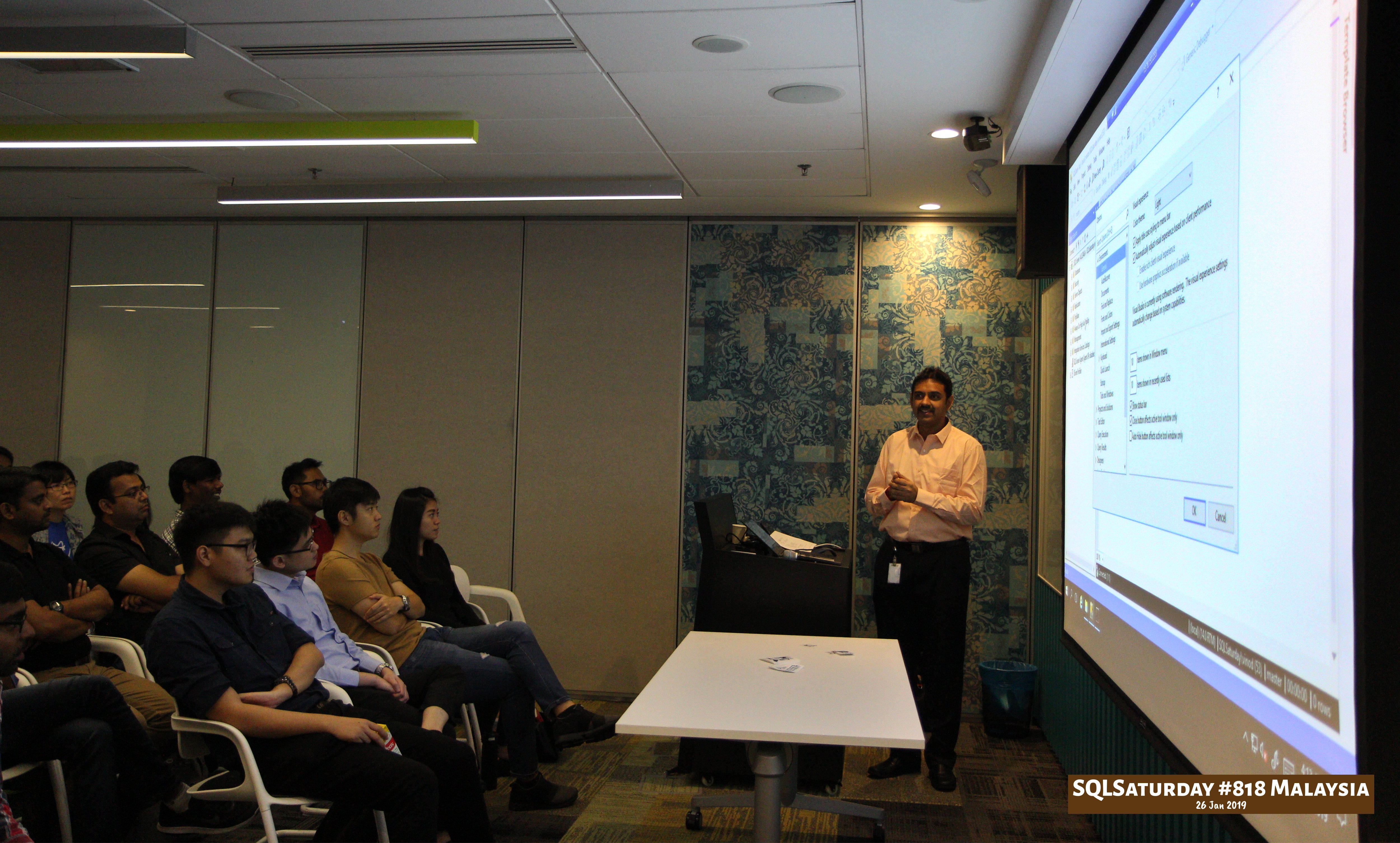 SQLSaturday 818 Malaysia 26 Jan 2019 at Microsoft Malaysia SQLSaturday is a training event for SQL Server professionals and those wanting to learn about SQL Server PC057