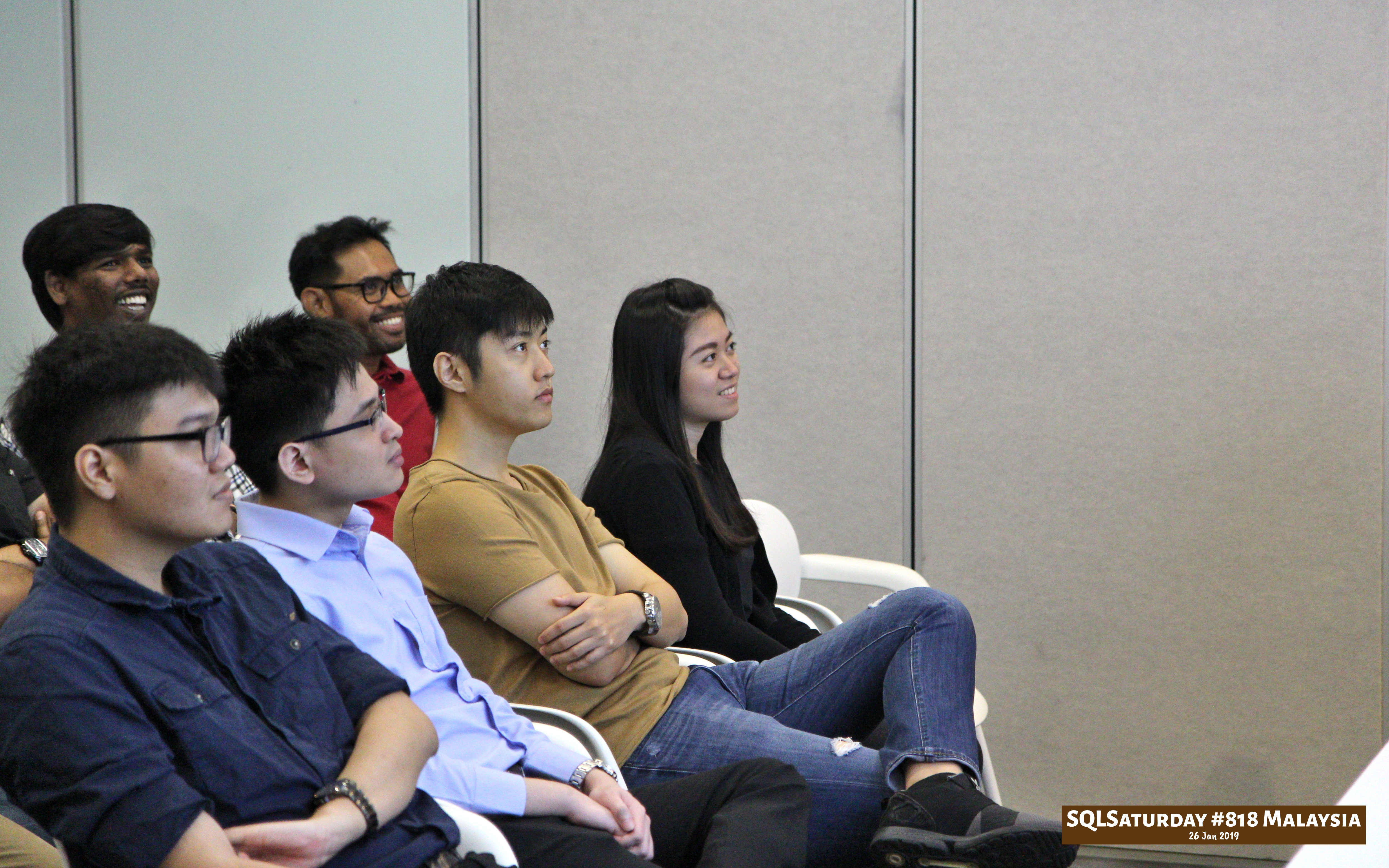 SQLSaturday 818 Malaysia 26 Jan 2019 at Microsoft Malaysia SQLSaturday is a training event for SQL Server professionals and those wanting to learn about SQL Server PC059