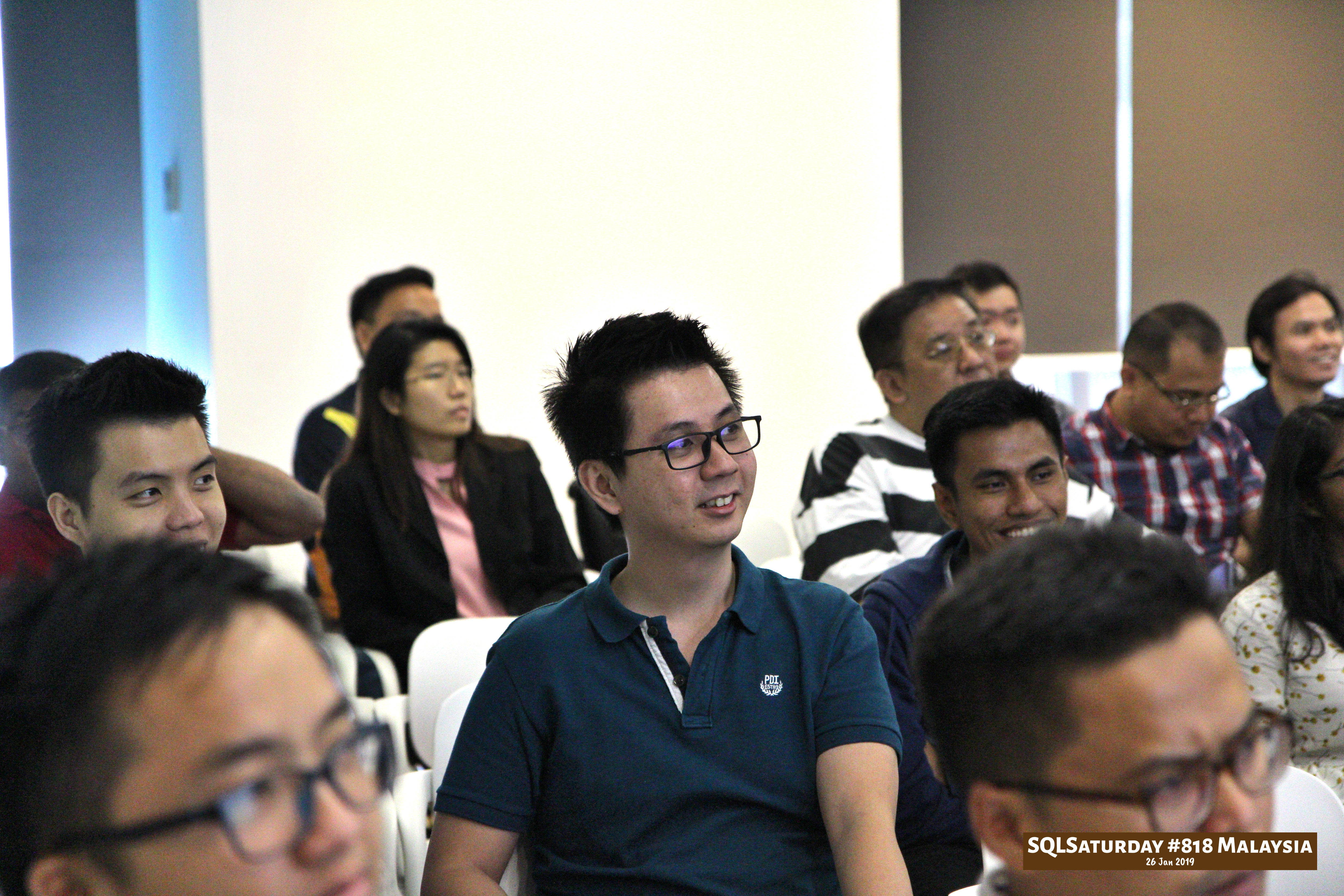 SQLSaturday 818 Malaysia 26 Jan 2019 at Microsoft Malaysia SQLSaturday is a training event for SQL Server professionals and those wanting to learn about SQL Server PC060