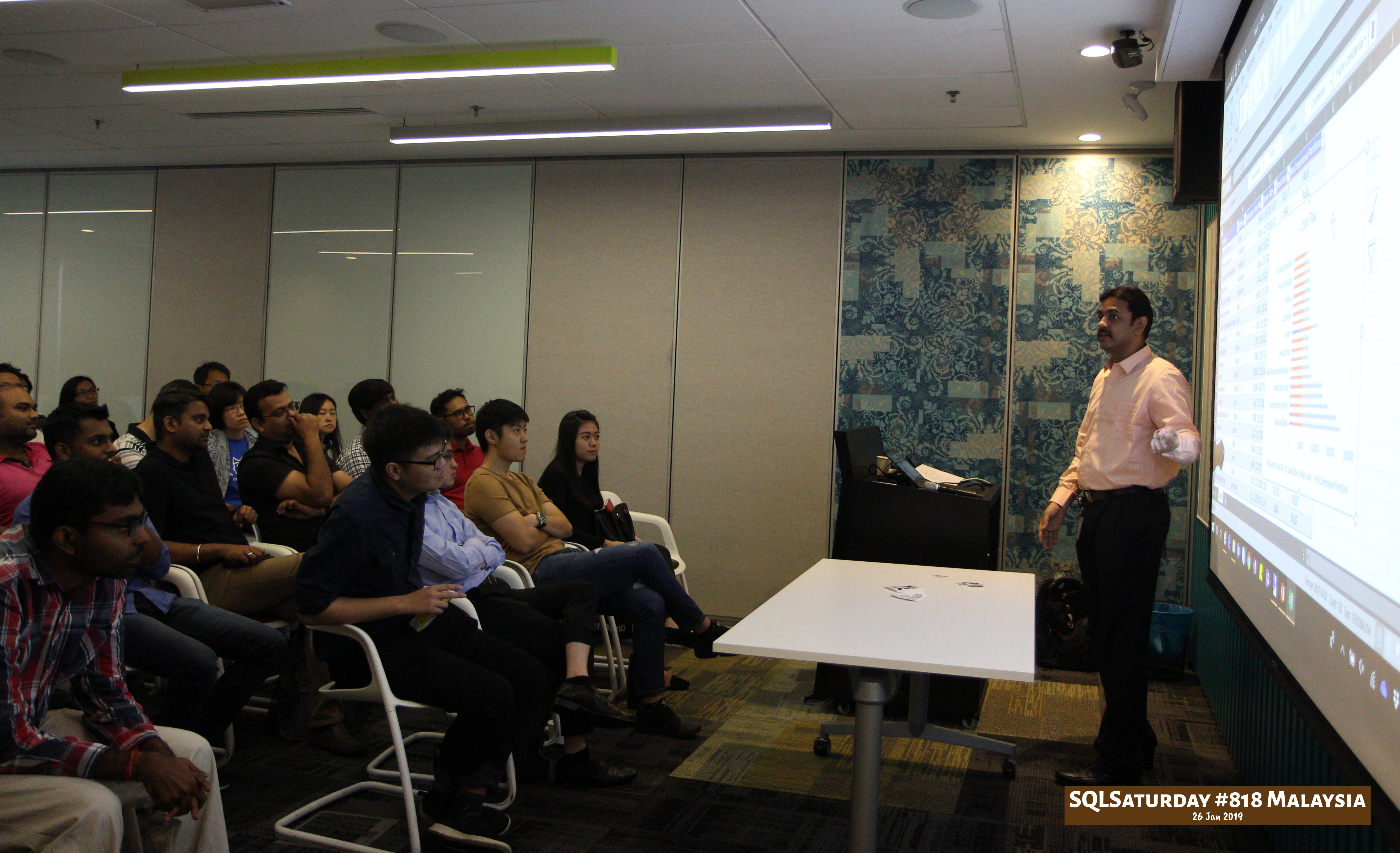 SQLSaturday 818 Malaysia 26 Jan 2019 at Microsoft Malaysia SQLSaturday is a training event for SQL Server professionals and those wanting to learn about SQL Server PC070