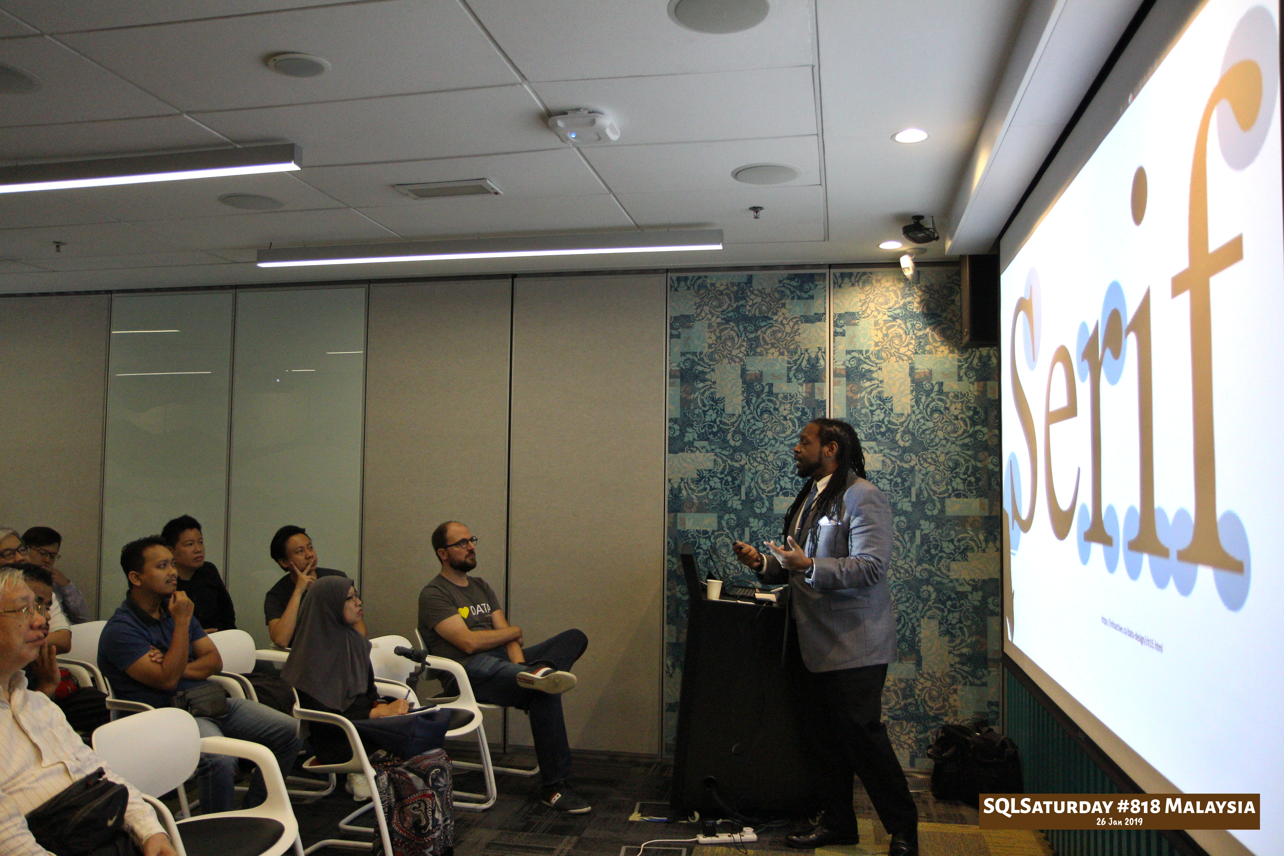 SQLSaturday 818 Malaysia 26 Jan 2019 at Microsoft Malaysia SQLSaturday is a training event for SQL Server professionals and those wanting to learn about SQL Server PC080