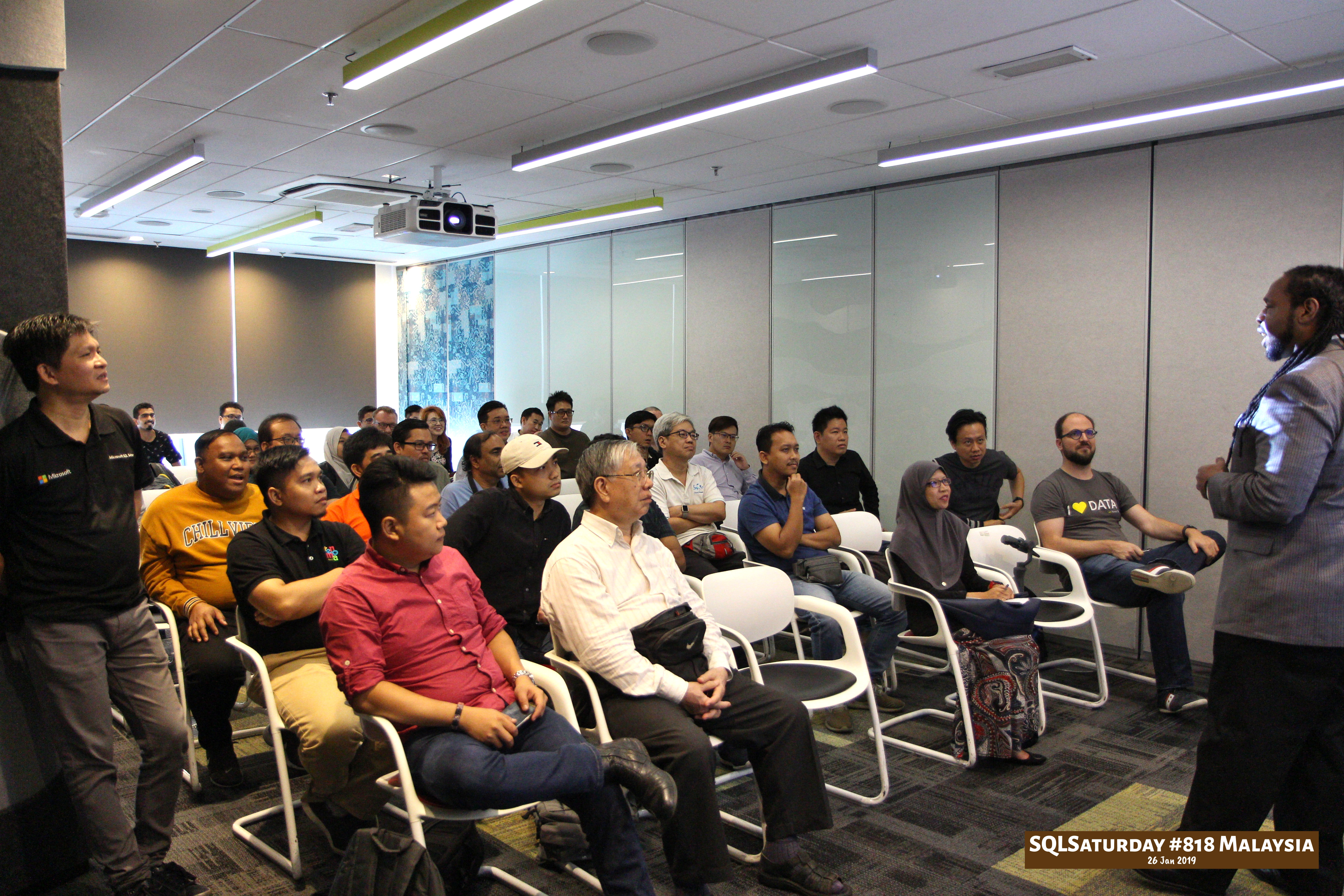 SQLSaturday 818 Malaysia 26 Jan 2019 at Microsoft Malaysia SQLSaturday is a training event for SQL Server professionals and those wanting to learn about SQL Server PC081