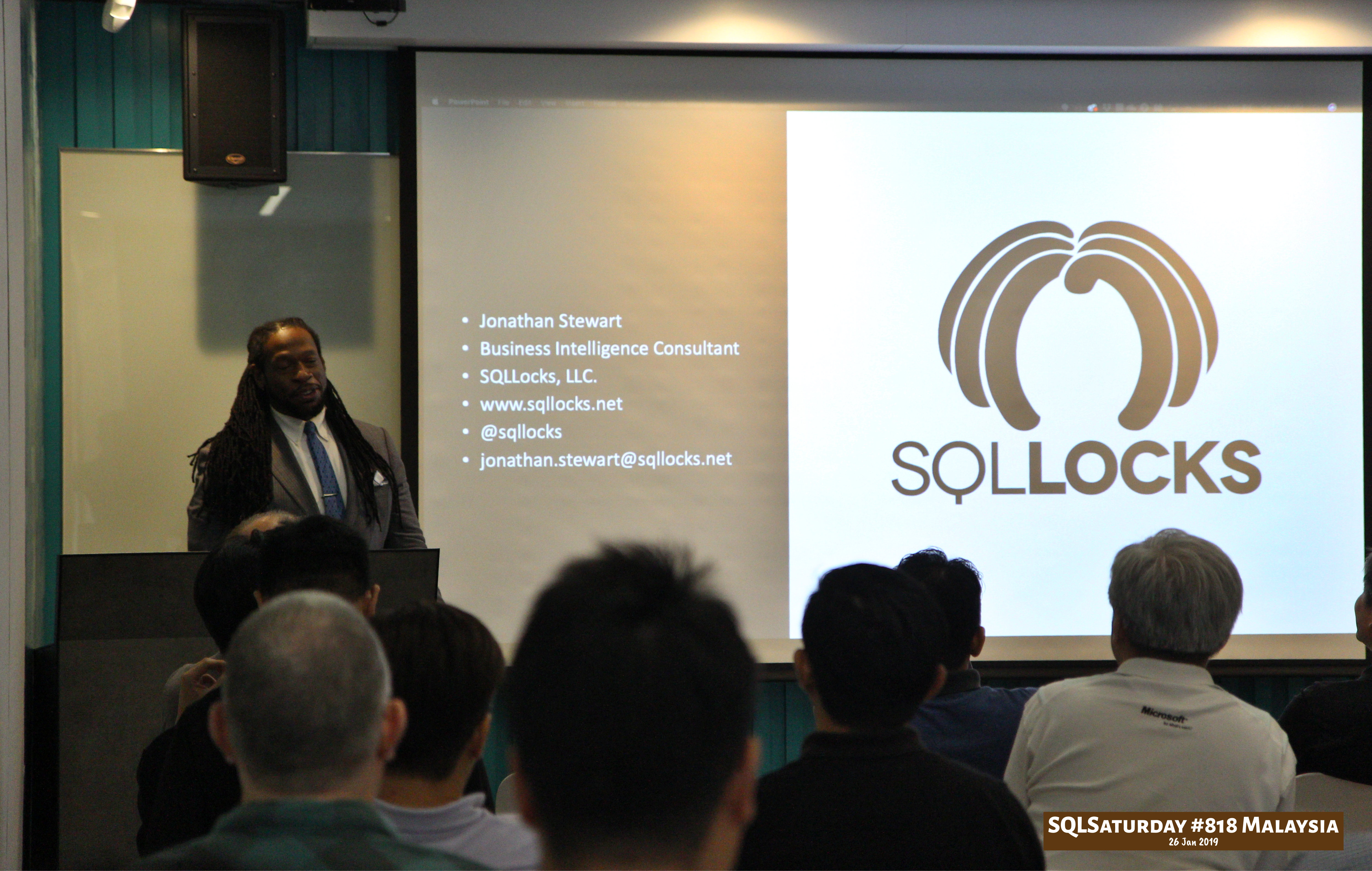 SQLSaturday 818 Malaysia 26 Jan 2019 at Microsoft Malaysia SQLSaturday is a training event for SQL Server professionals and those wanting to learn about SQL Server PC090